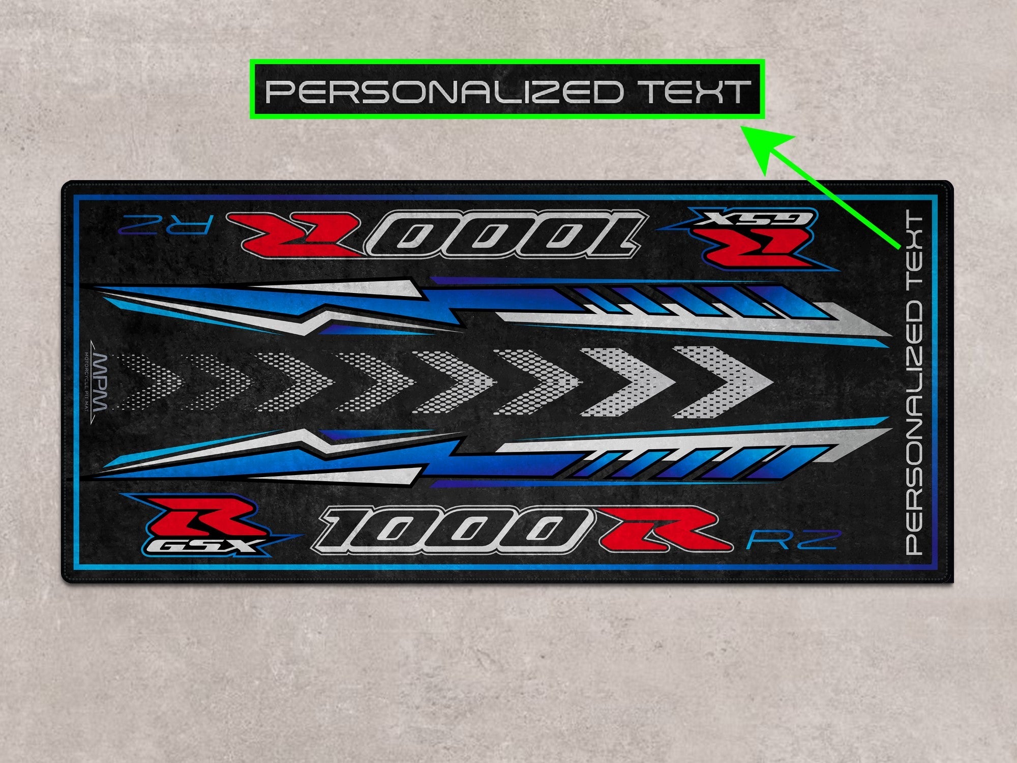 MPM Motorcycle Mat for Suzuki GSX-R1000RZ - MM7354