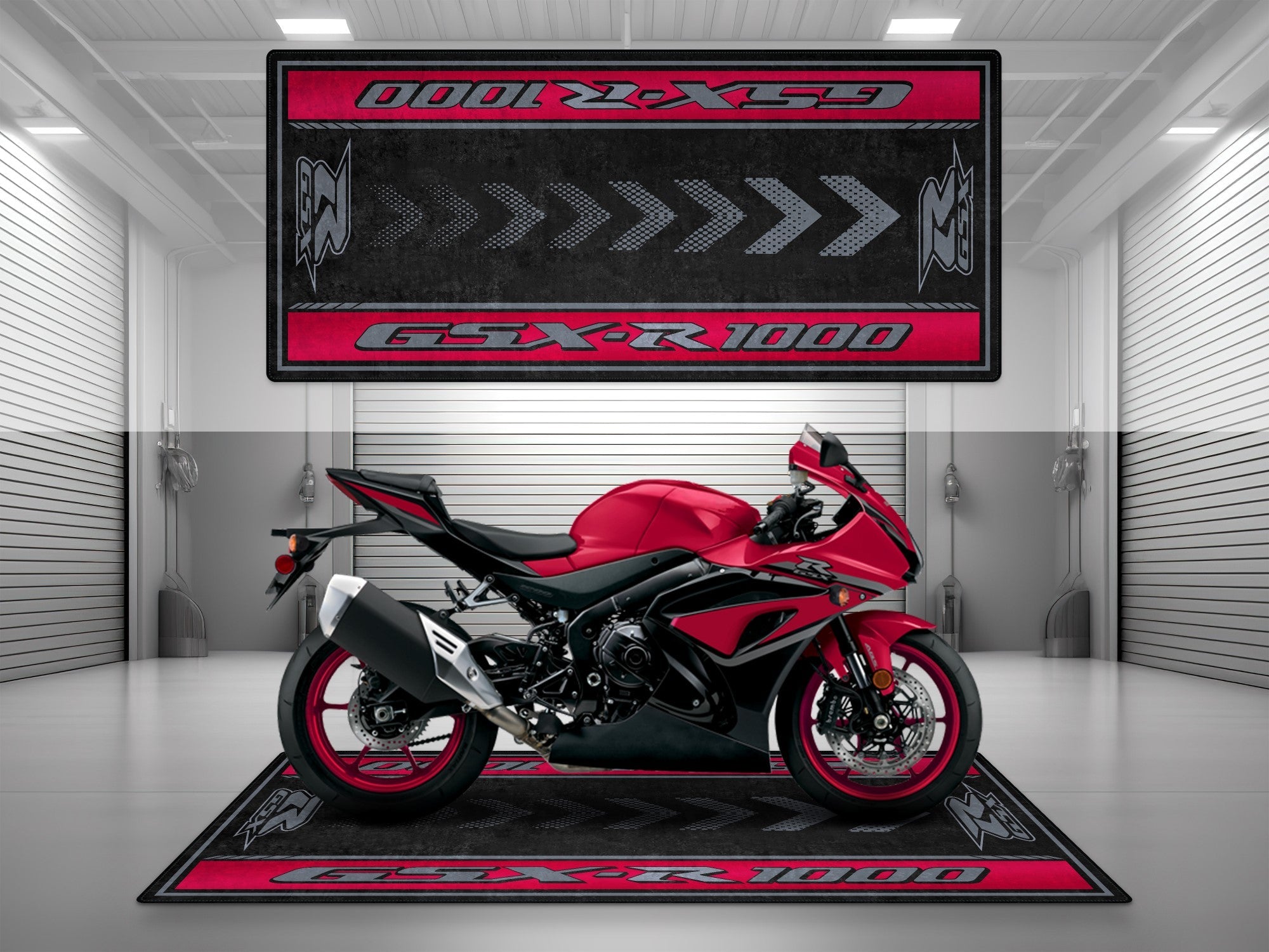 MPM Motorcycle Mat for Suzuki GSX-R1000 - MM7355