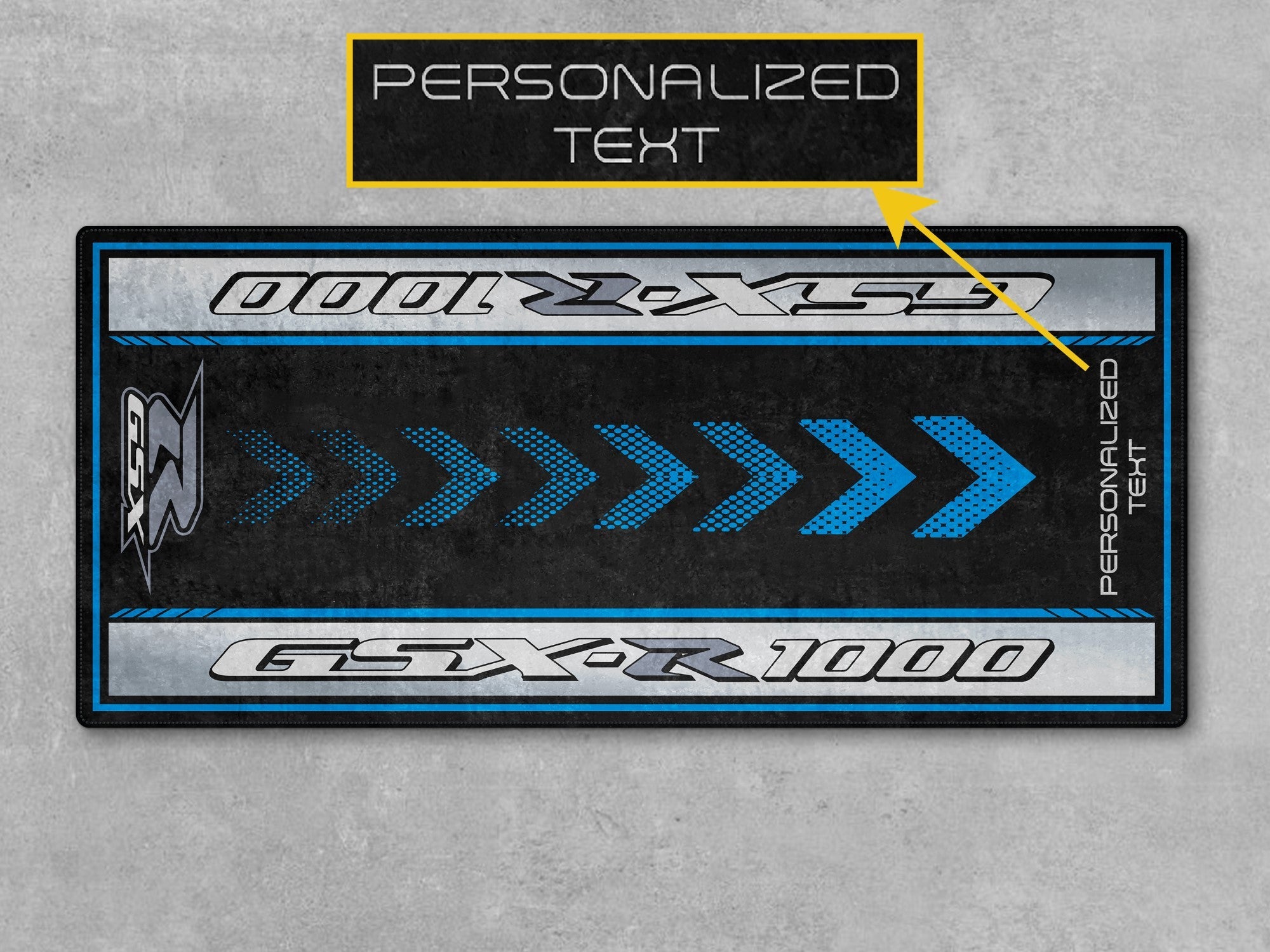 MPM Motorcycle Mat for Suzuki GSX-R1000 - MM7355