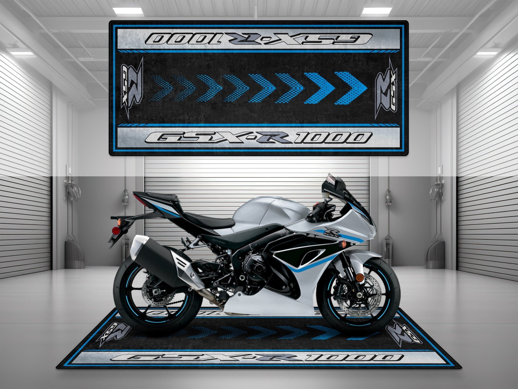 MPM Motorcycle Mat for Suzuki GSX-R1000 - MM7355