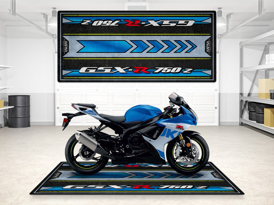 MPM Motorcycle Mat for Suzuki GSX-R750Z - MM7357