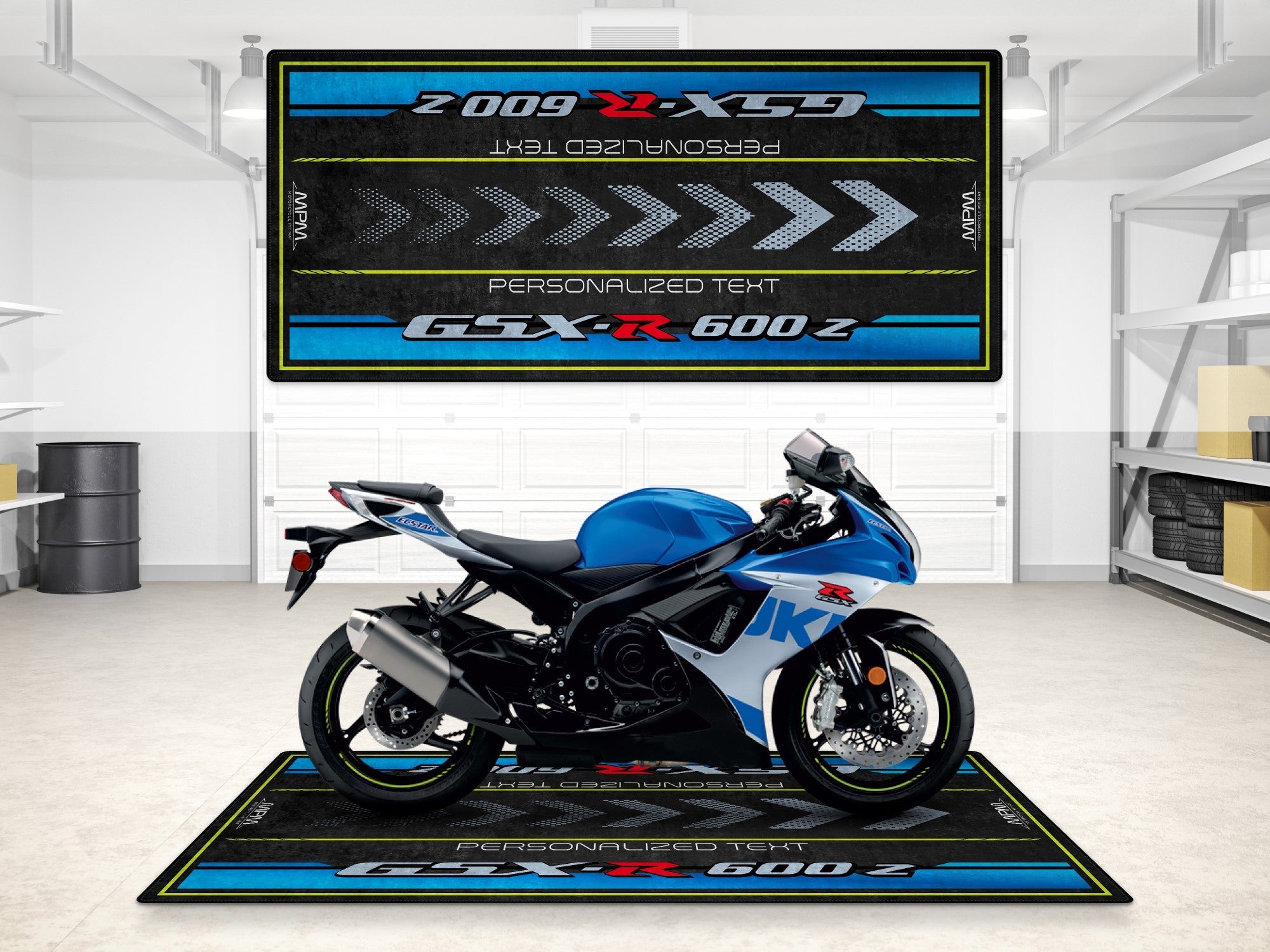 MPM Motorcycle Mat for Suzuki GSX-R600Z - MM7359