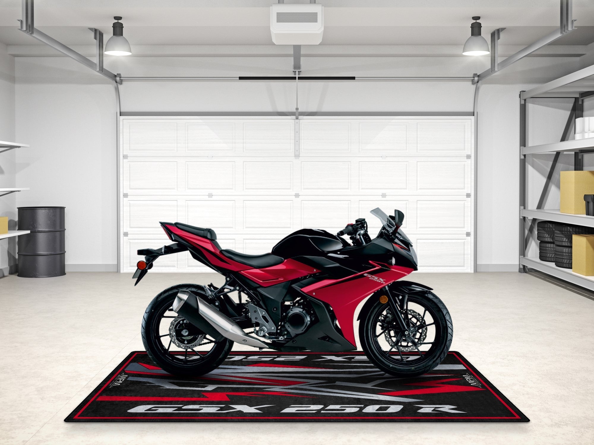 MPM Motorcycle Mat for Suzuki GSX-250R - MM7360