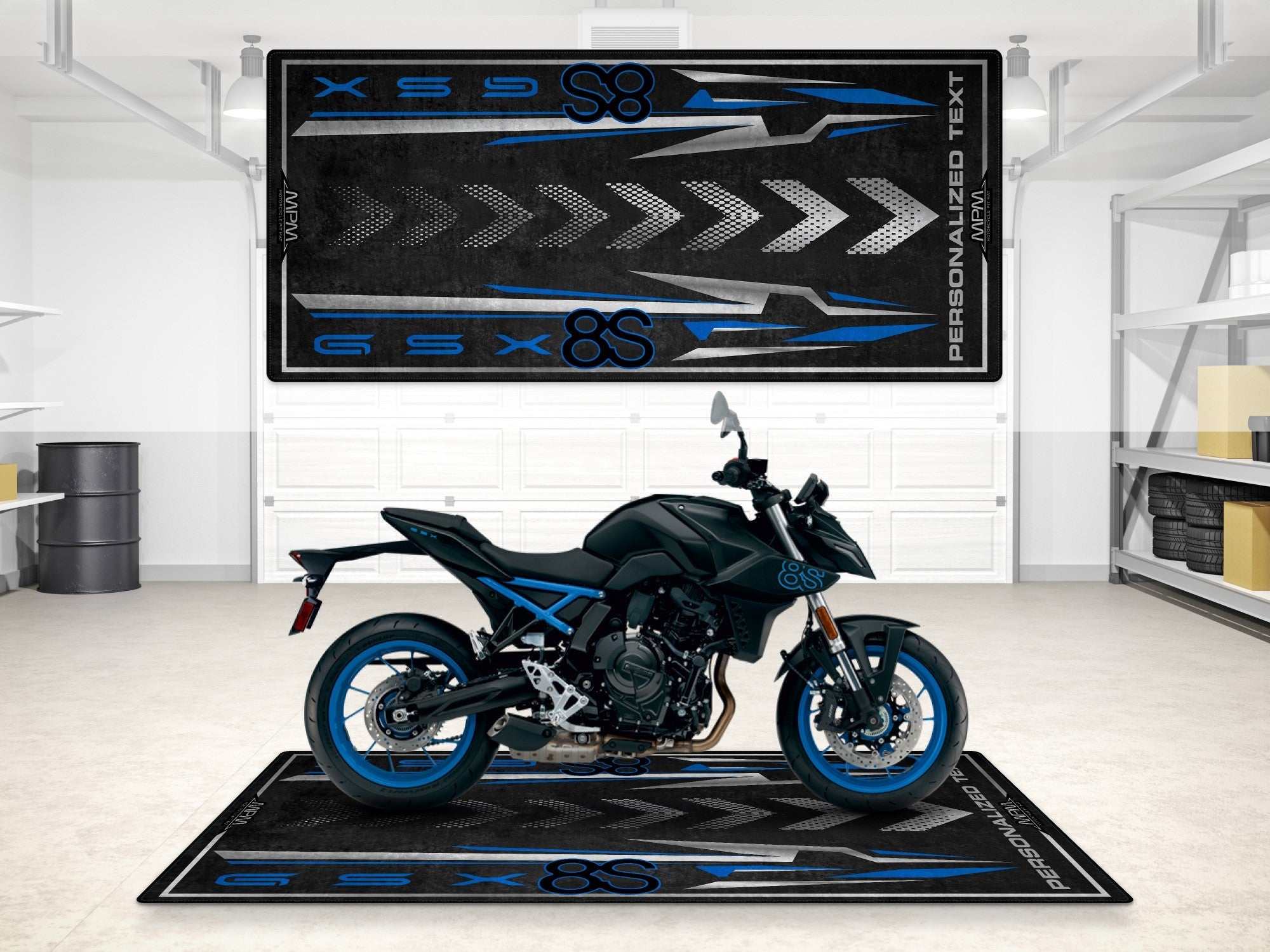 MPM Motorcycle Mat for Suzuki GSX-8S - MM7362
