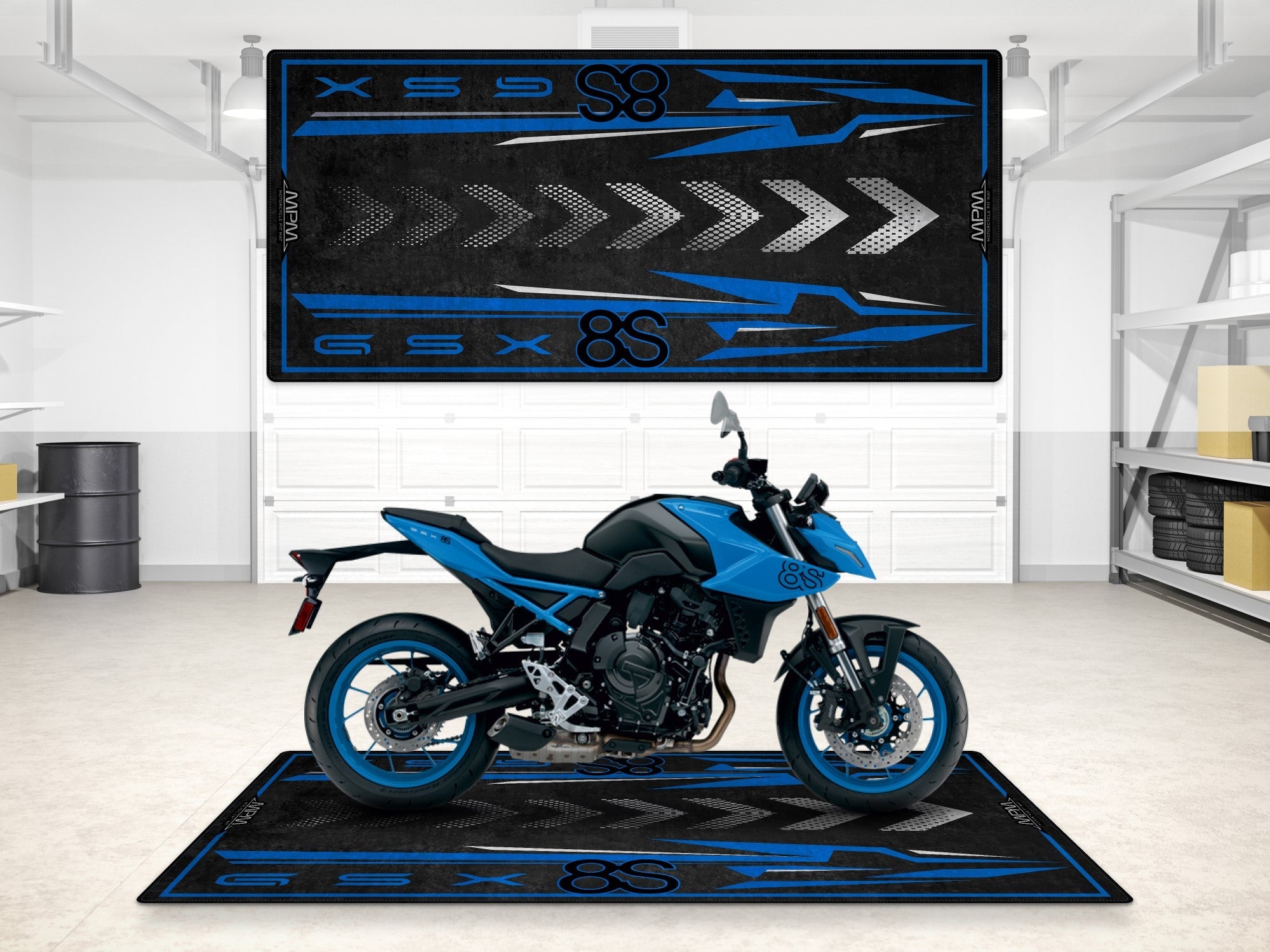 MPM Motorcycle Mat for Suzuki GSX-8S - MM7362