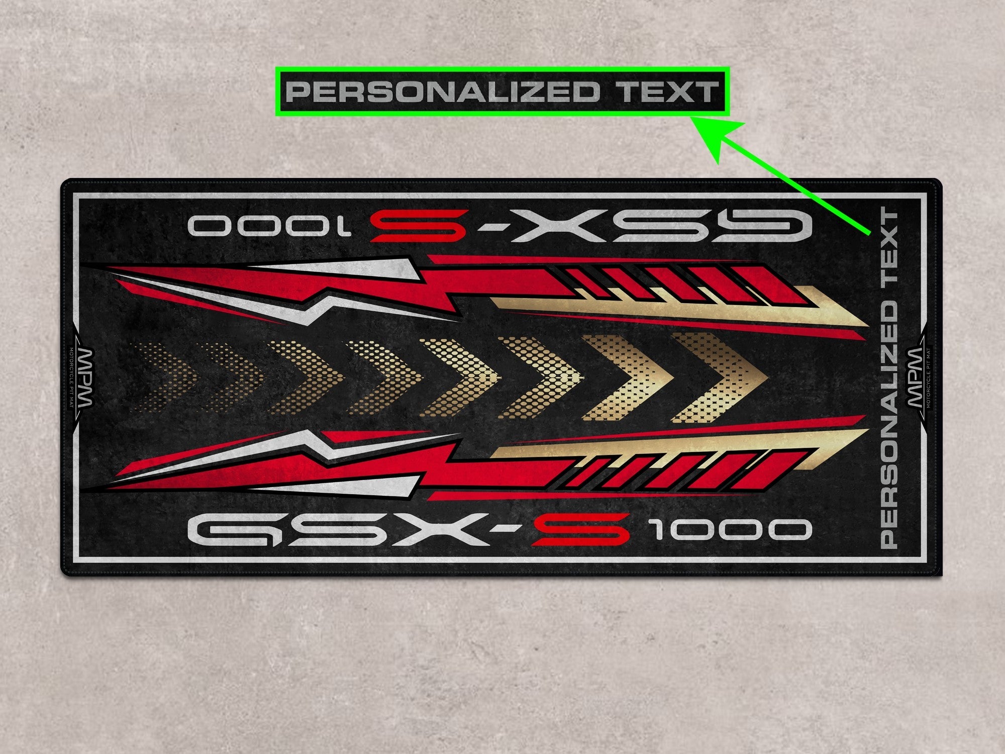 MPM Motorcycle Mat for Suzuki GSX-S1000 - MM7364