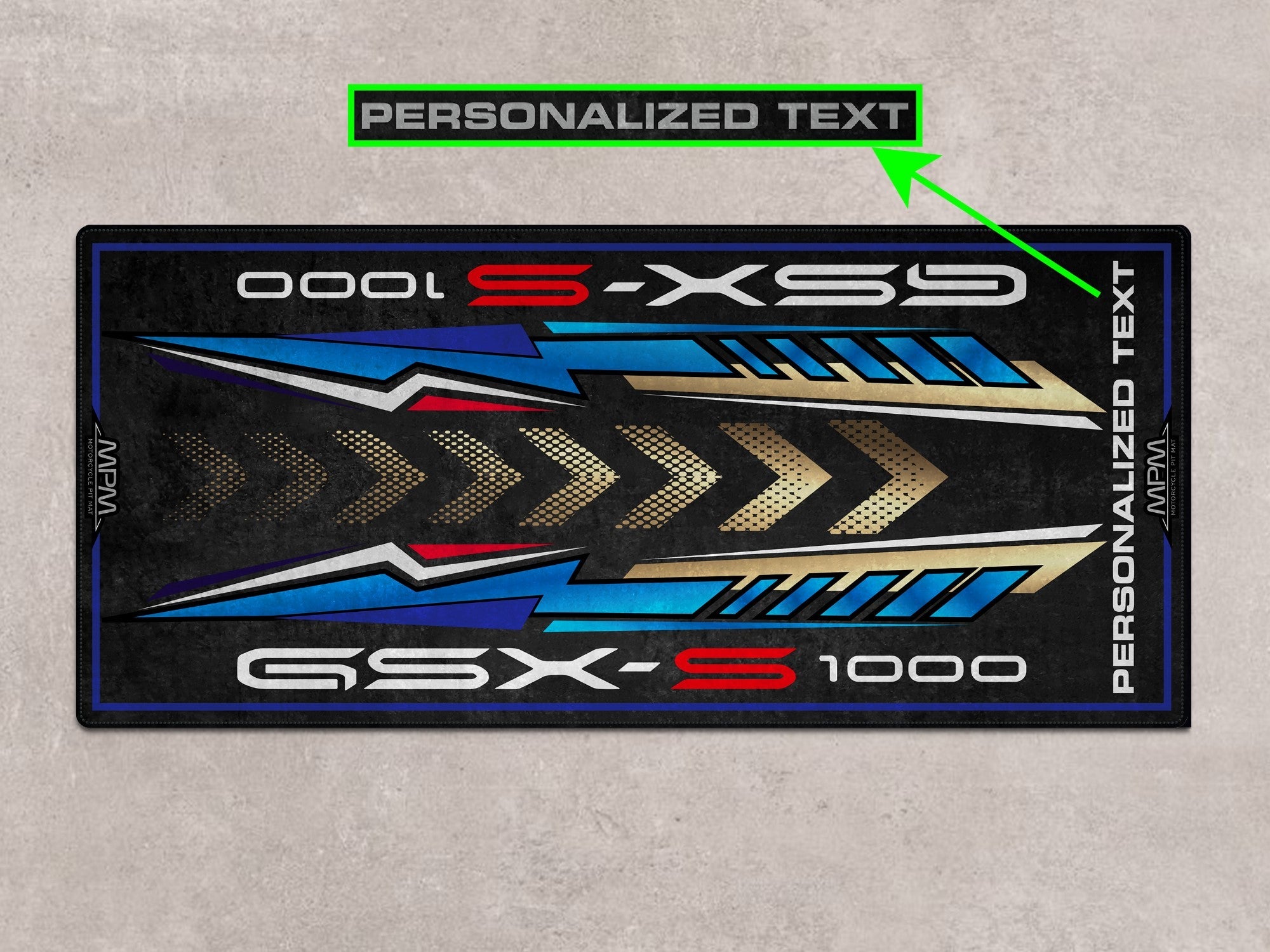 MPM Motorcycle Mat for Suzuki GSX-S1000 - MM7364