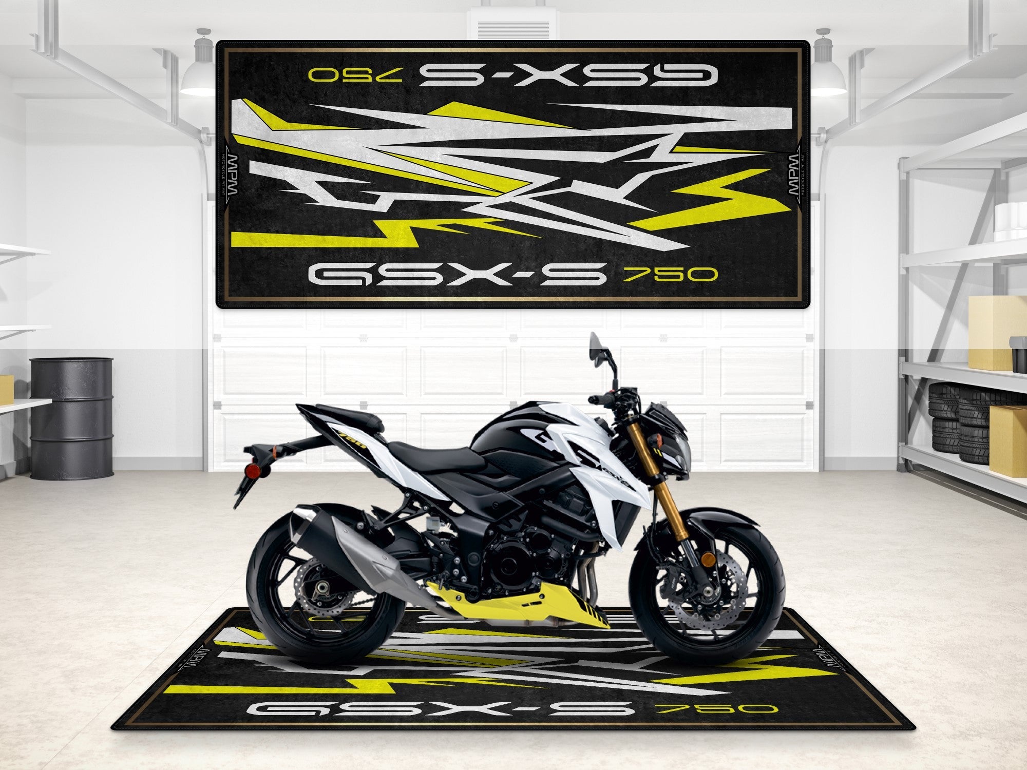 MPM Motorcycle Mat for Suzuki GSX-S750Z - MM7365