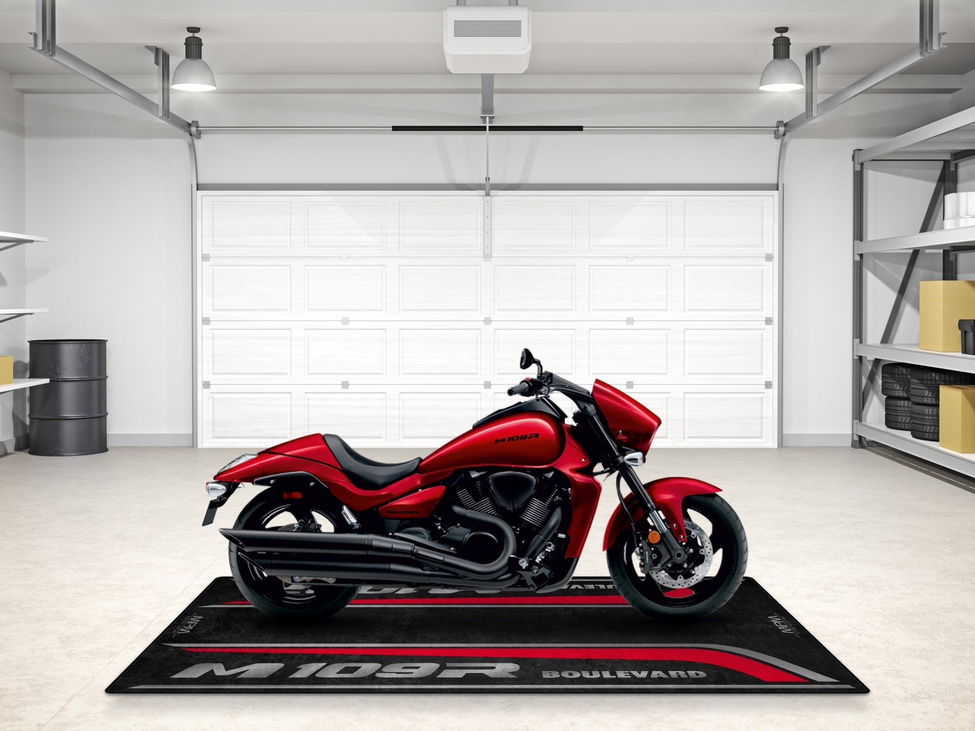 MPM Motorcycle Mat for Suzuki Boulevard M109R - MM7366