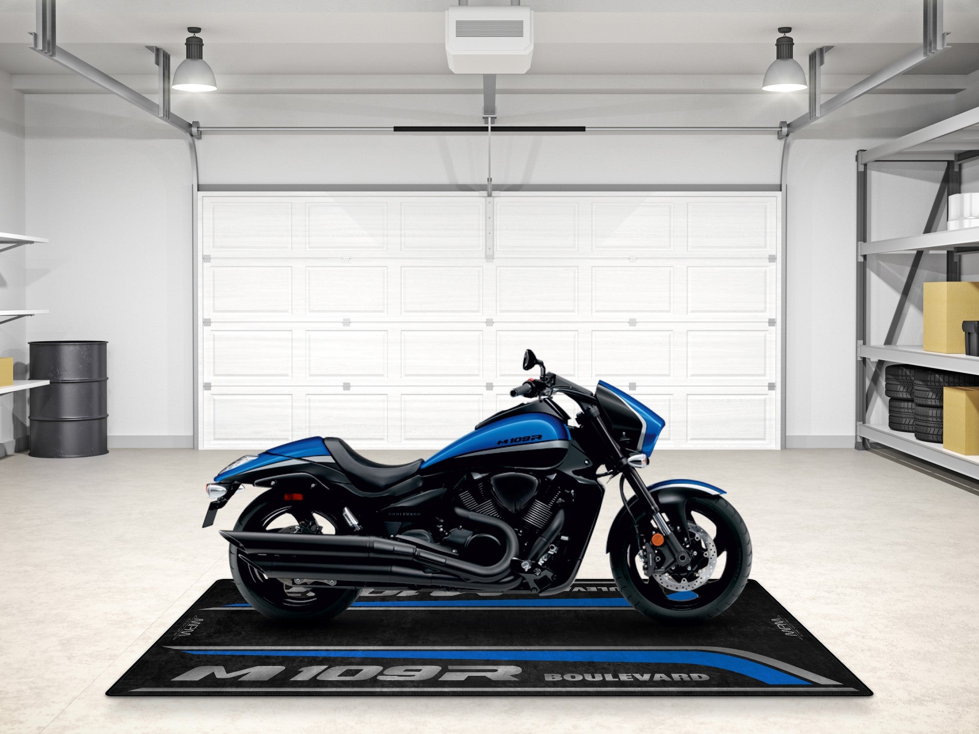 MPM Motorcycle Mat for Suzuki Boulevard M109R - MM7366