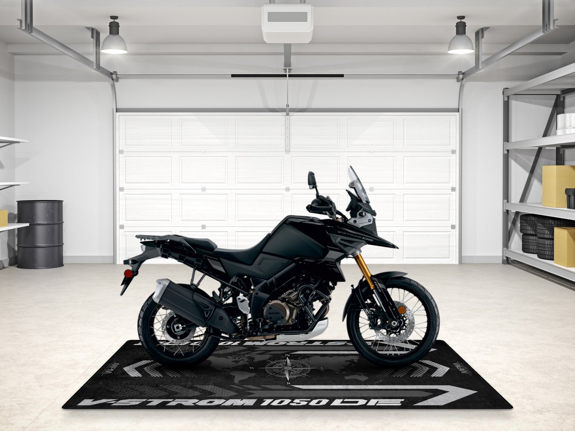 MPM Motorcycle Mat for Suzuki V-STROM 1050DE - MM7370