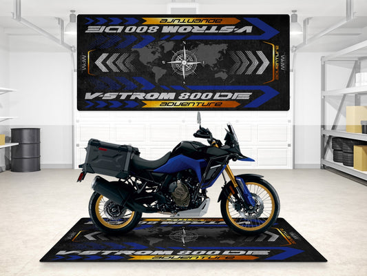 MPM Motorcycle Mat for Suzuki V-STROM 800DE Adventure - MM7372