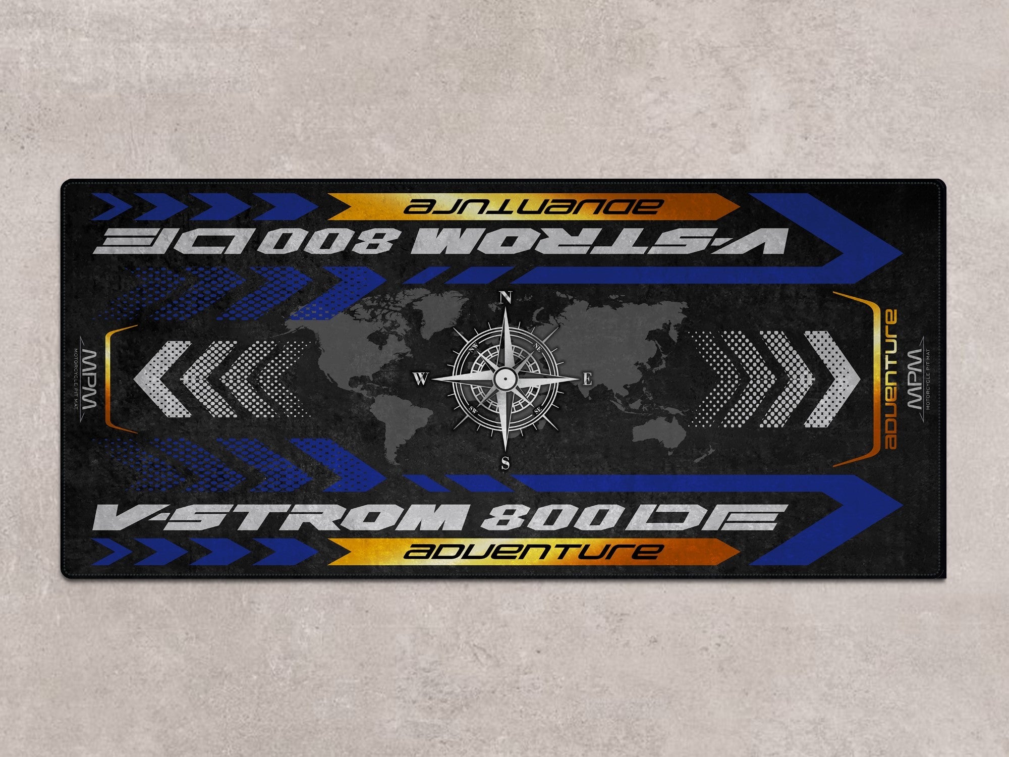 MPM Motorcycle Mat for Suzuki V-STROM 800DE Adventure - MM7372