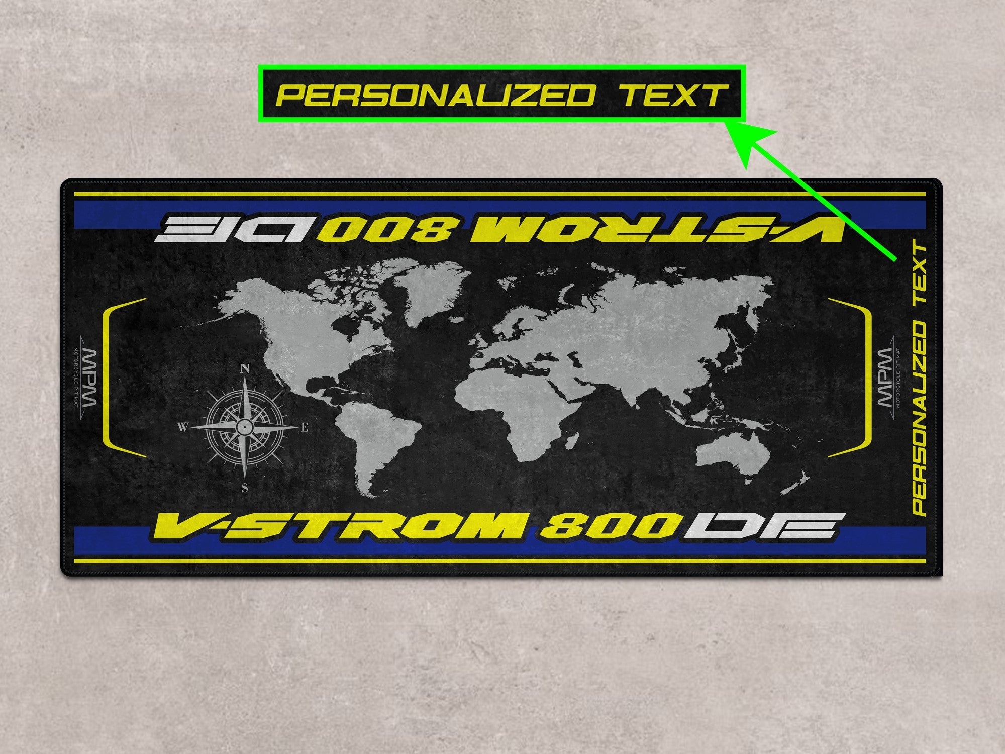 MPM Motorcycle Mat for Suzuki V-STROM 800DE - MM7373