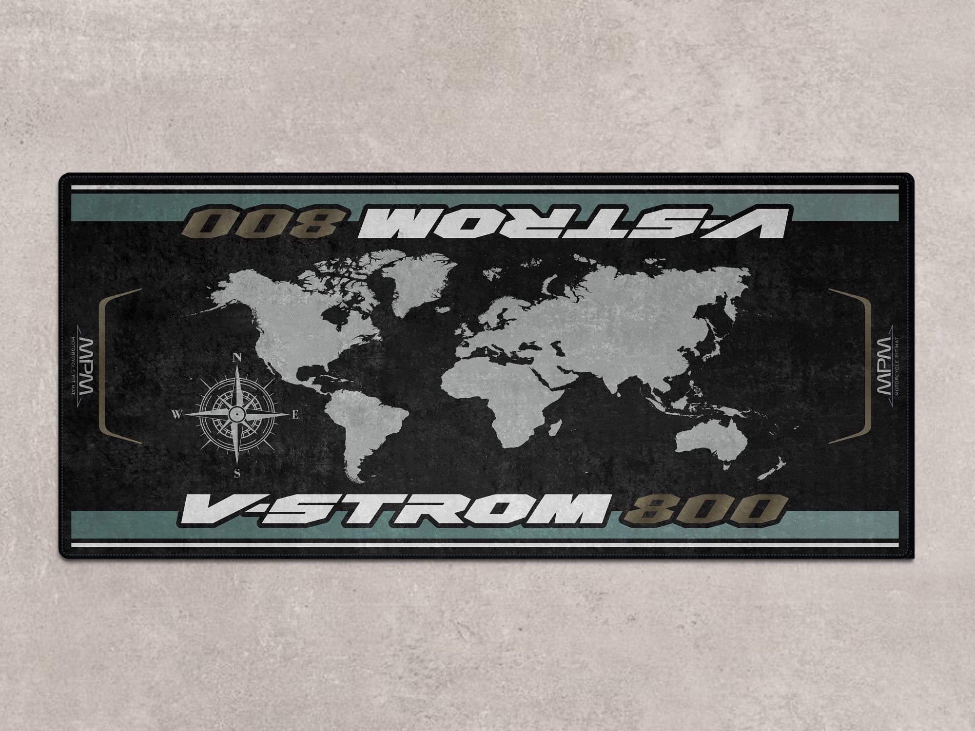 MPM Motorcycle Mat for Suzuki V-STROM 800 - MM7375