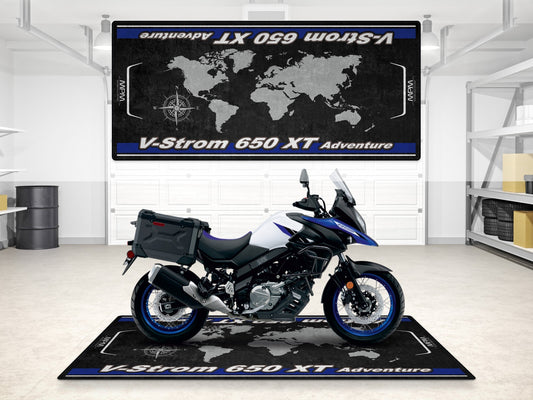 MPM Motorcycle Mat for Suzuki V-STROM 650XT Adventure - MM7378