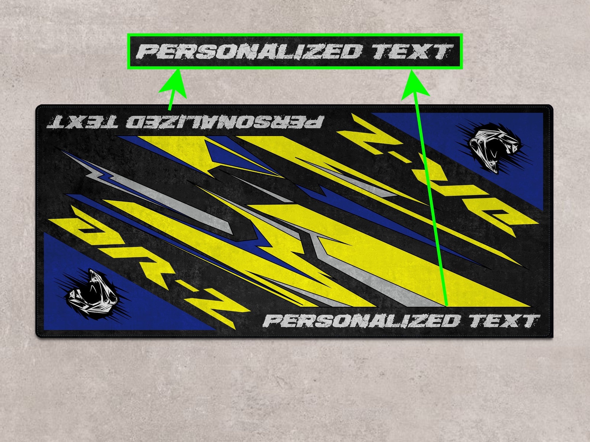 MPM Motorcycle Mat for Suzuki DR-Z - MM7382