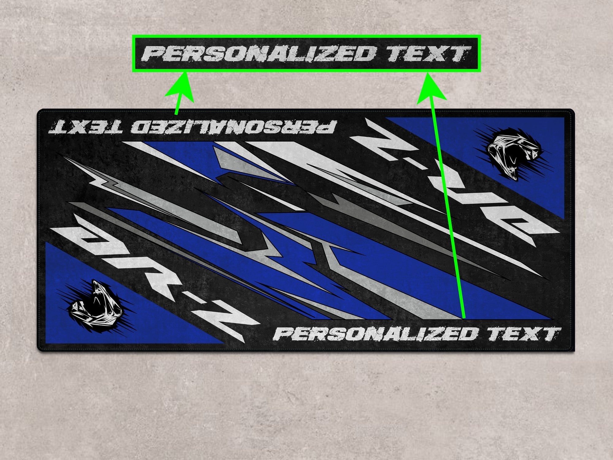 MPM Motorcycle Mat for Suzuki DR-Z - MM7382