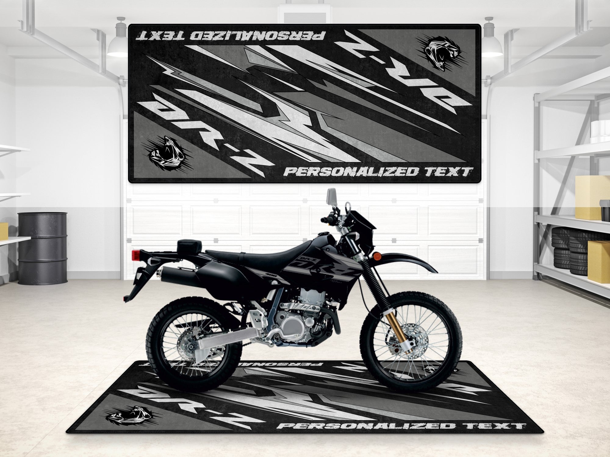 MPM Motorcycle Mat for Suzuki DR-Z - MM7382