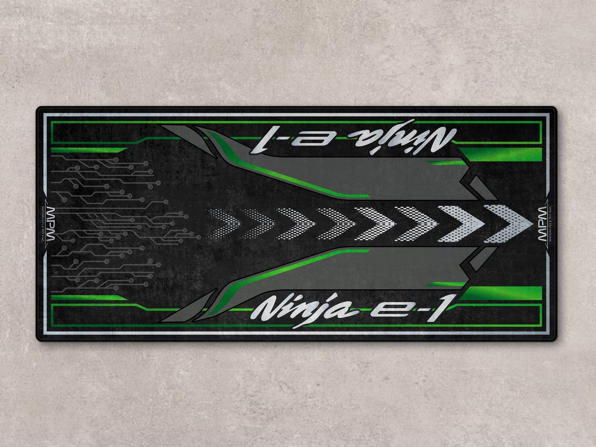 MPM Motorcycle Mat for Kawasaki Ninja e-1 - MM7385
