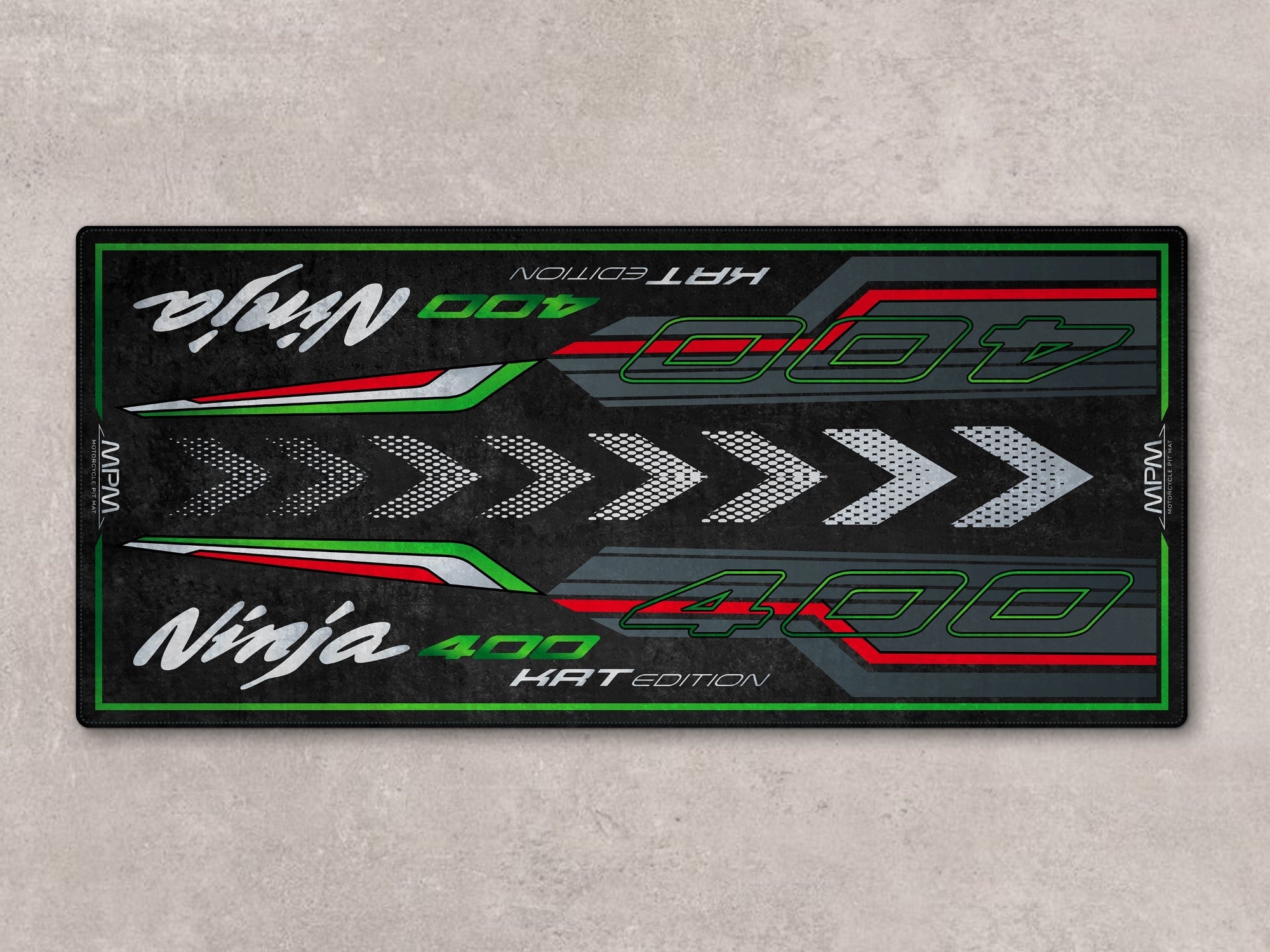 MPM Motorcycle Mat for Kawasaki Ninja 400 KRT Edition - MM7387