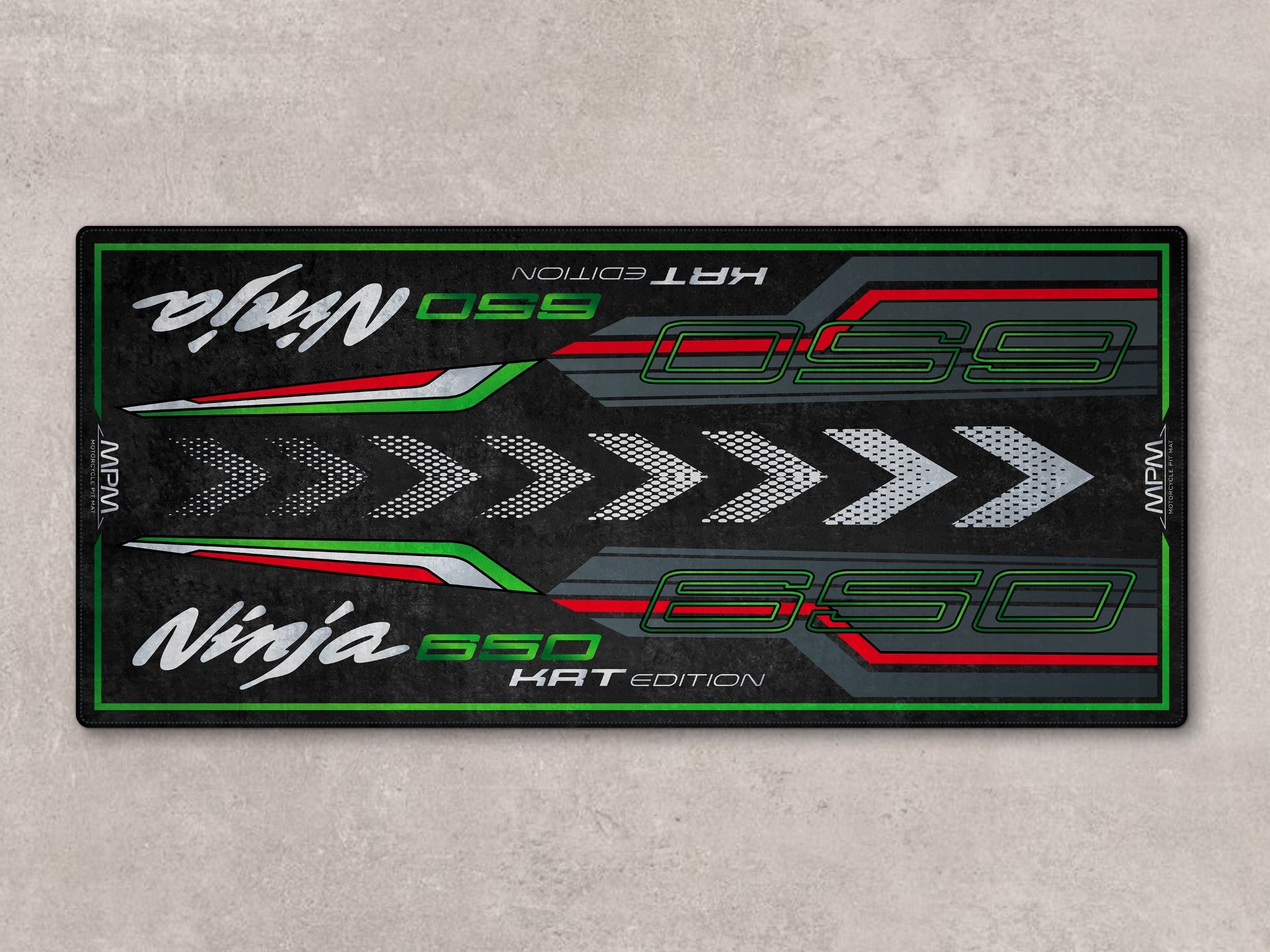 MPM Motorcycle Mat for Kawasaki Ninja 650 KRT Edition - MM7389