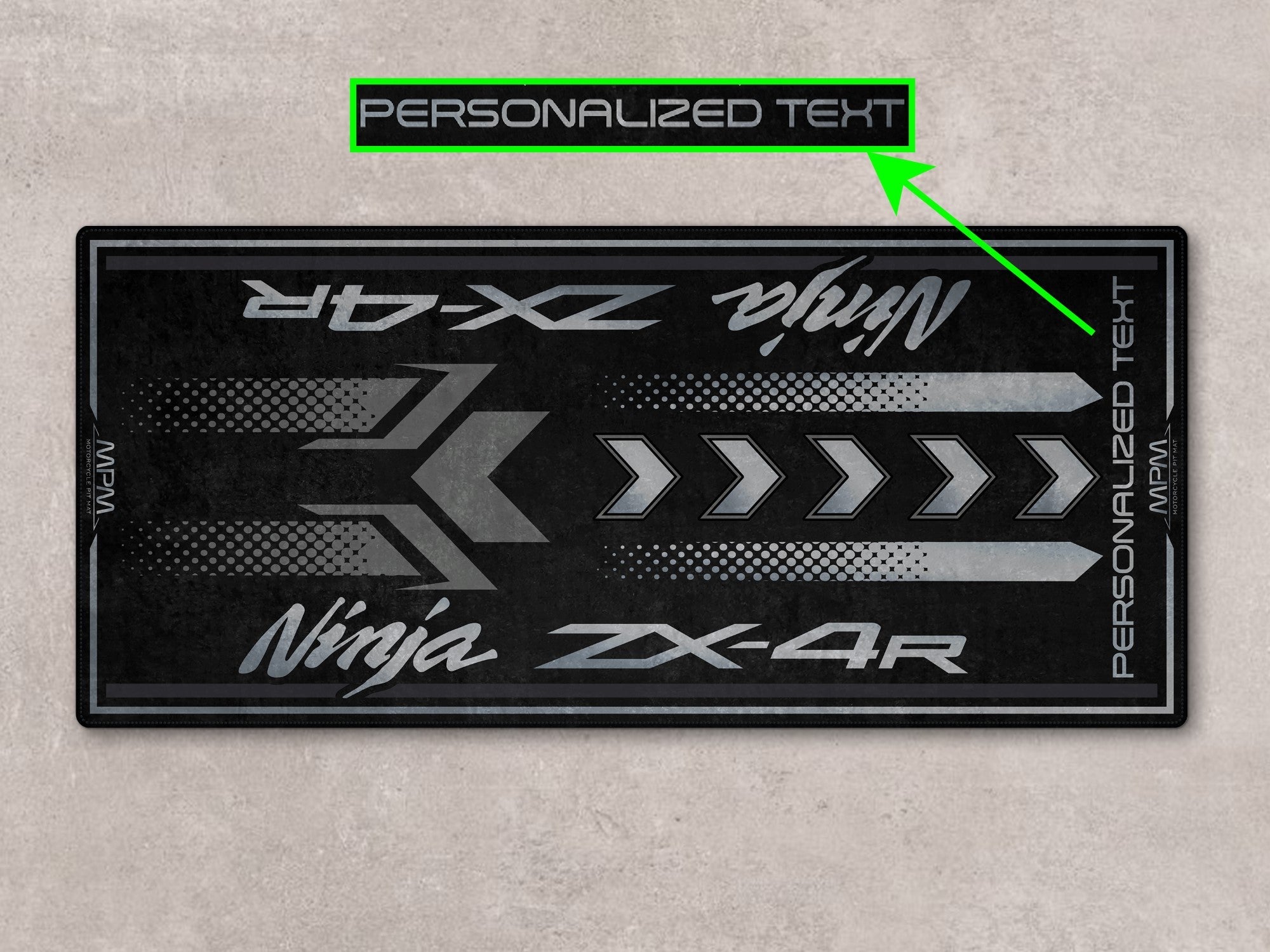 MPM Motorcycle Mat for Kawasaki Ninja ZX-4R - MM7391
