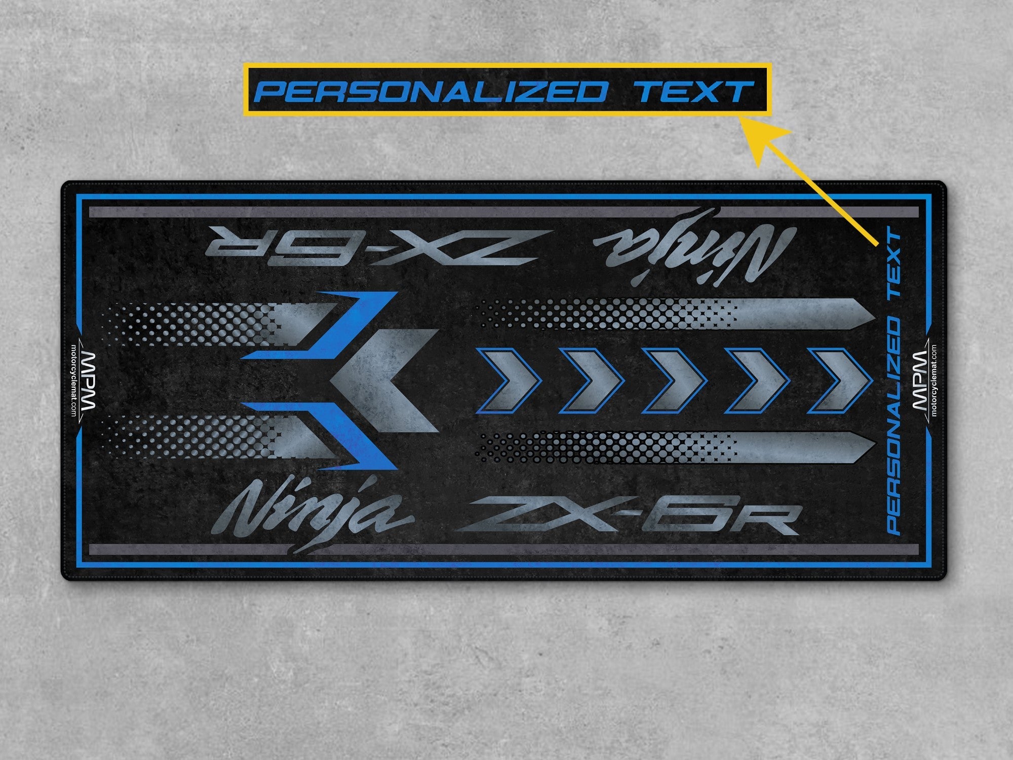 MPM Motorcycle Mat for Kawasaki ZX-6R - MM7395