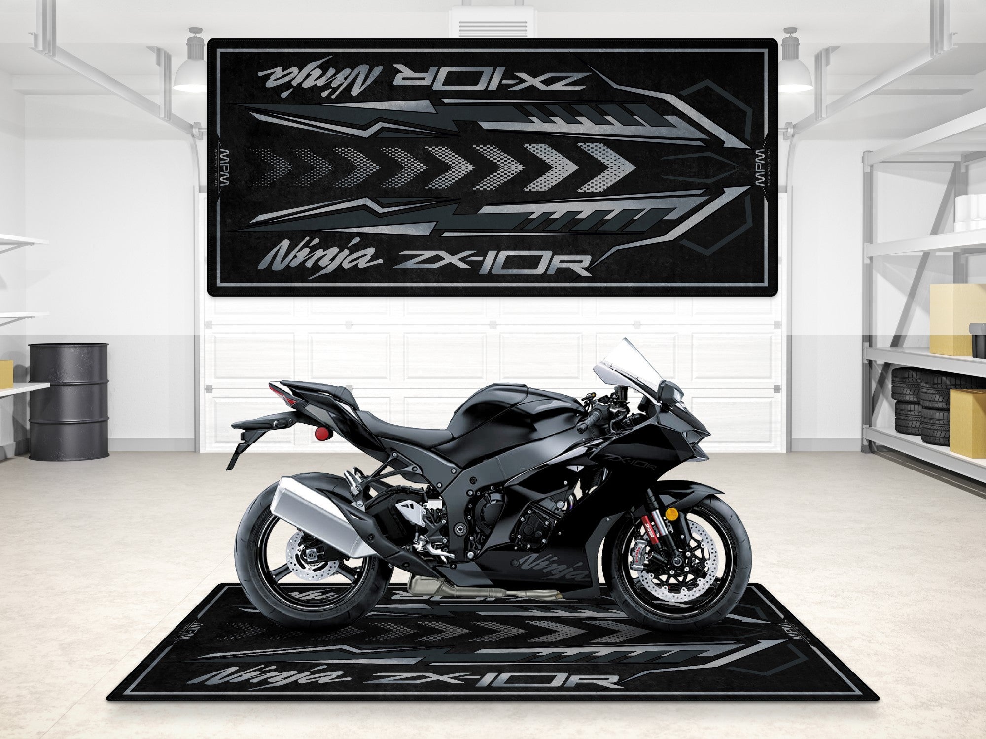 MPM Motorcycle Mat for Kawasaki Ninja ZX-10R 2024 - MM7398