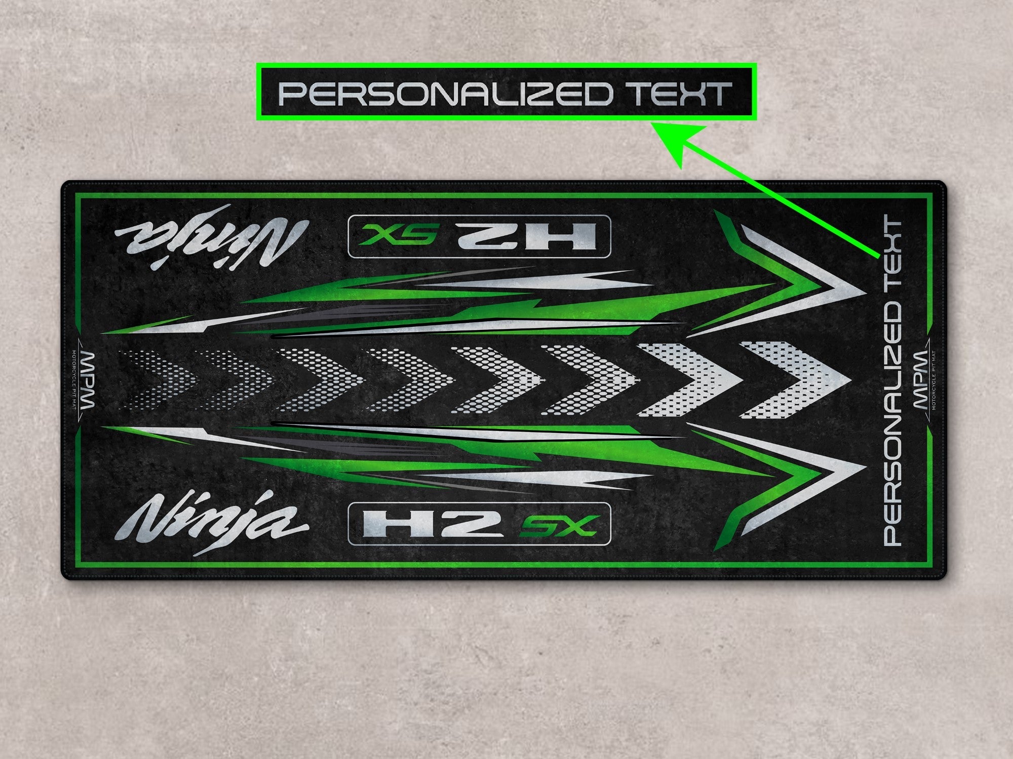 MPM Motorcycle Mat for Kawasaki Ninja H2 SX - MM7404