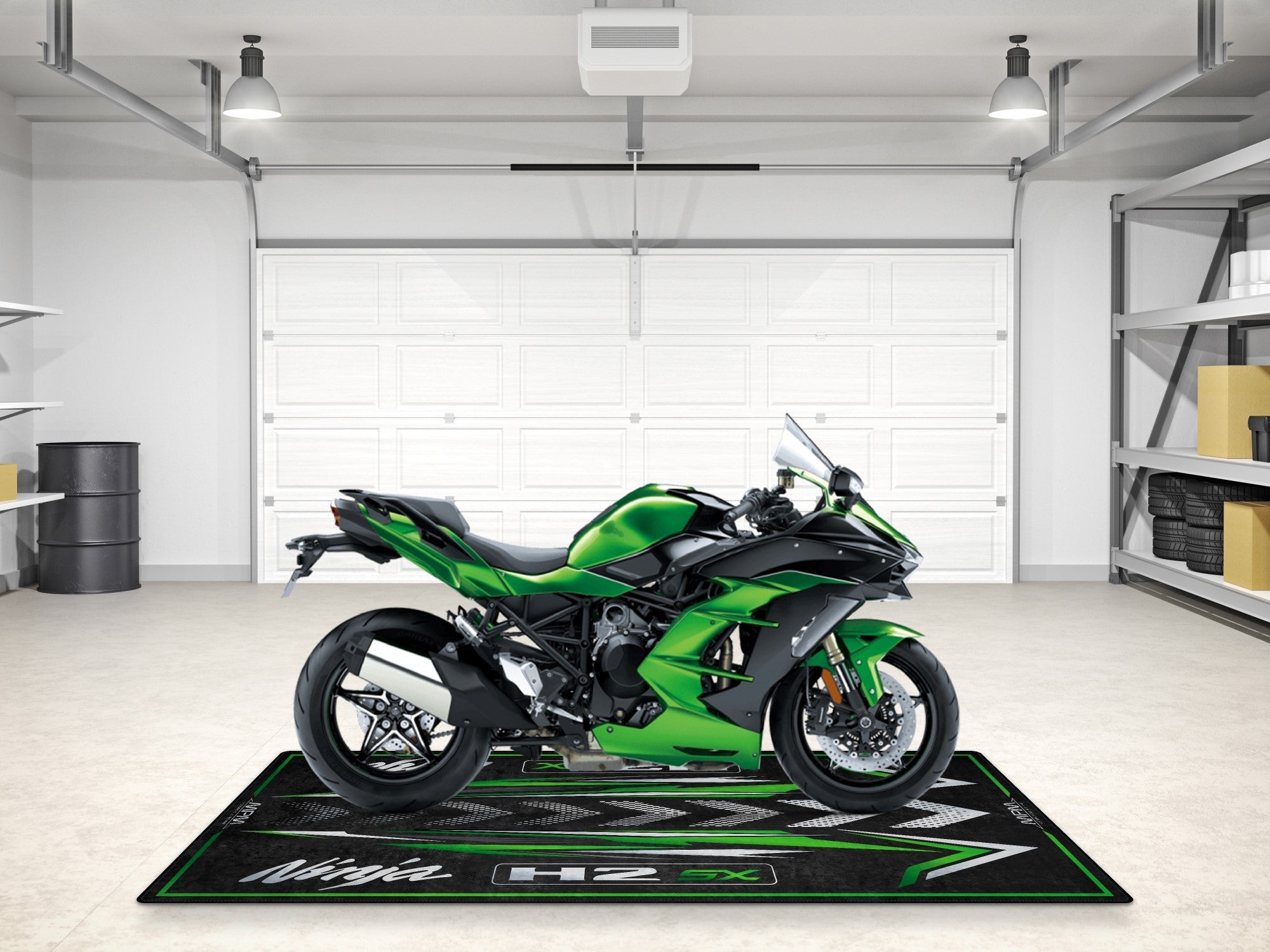 MPM Motorcycle Mat for Kawasaki Ninja H2 SX - MM7404