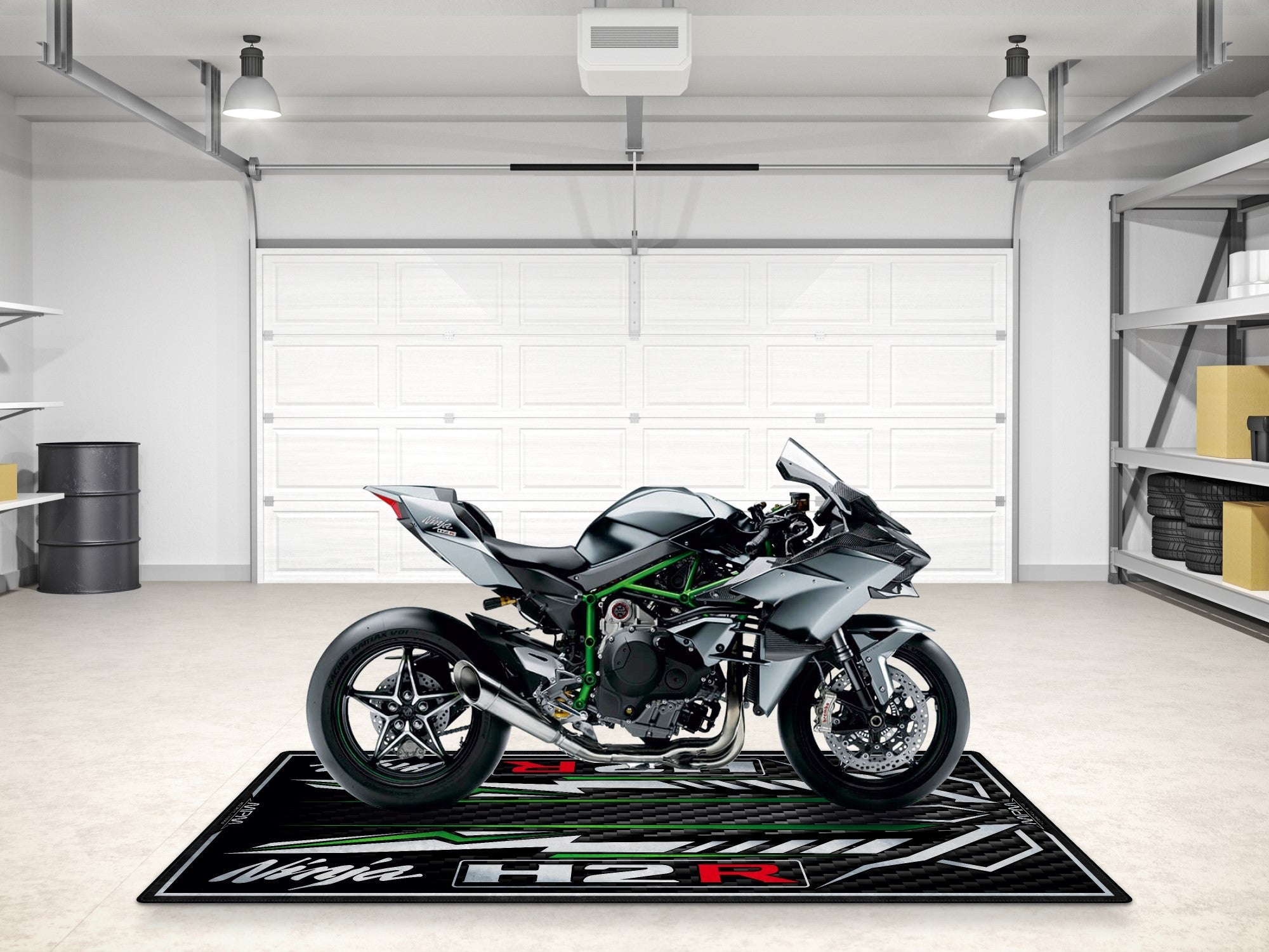MPM Motorcycle Mat for Kawasaki Ninja H2R - MM7407