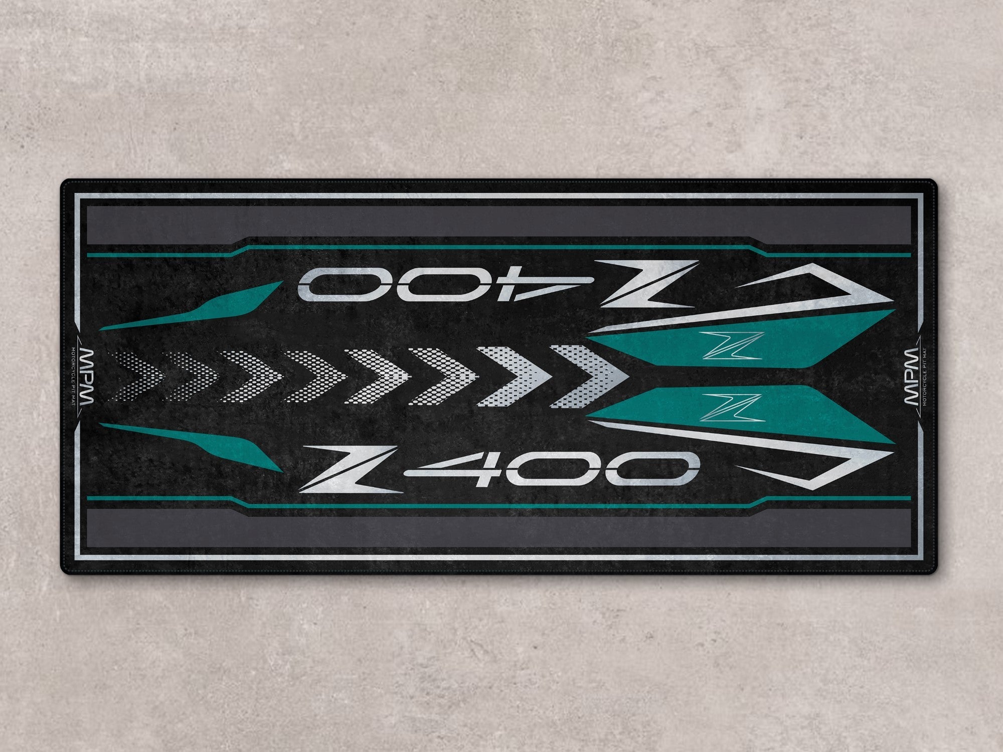 MPM Motorcycle Mat for Kawasaki Z400 - MM7410