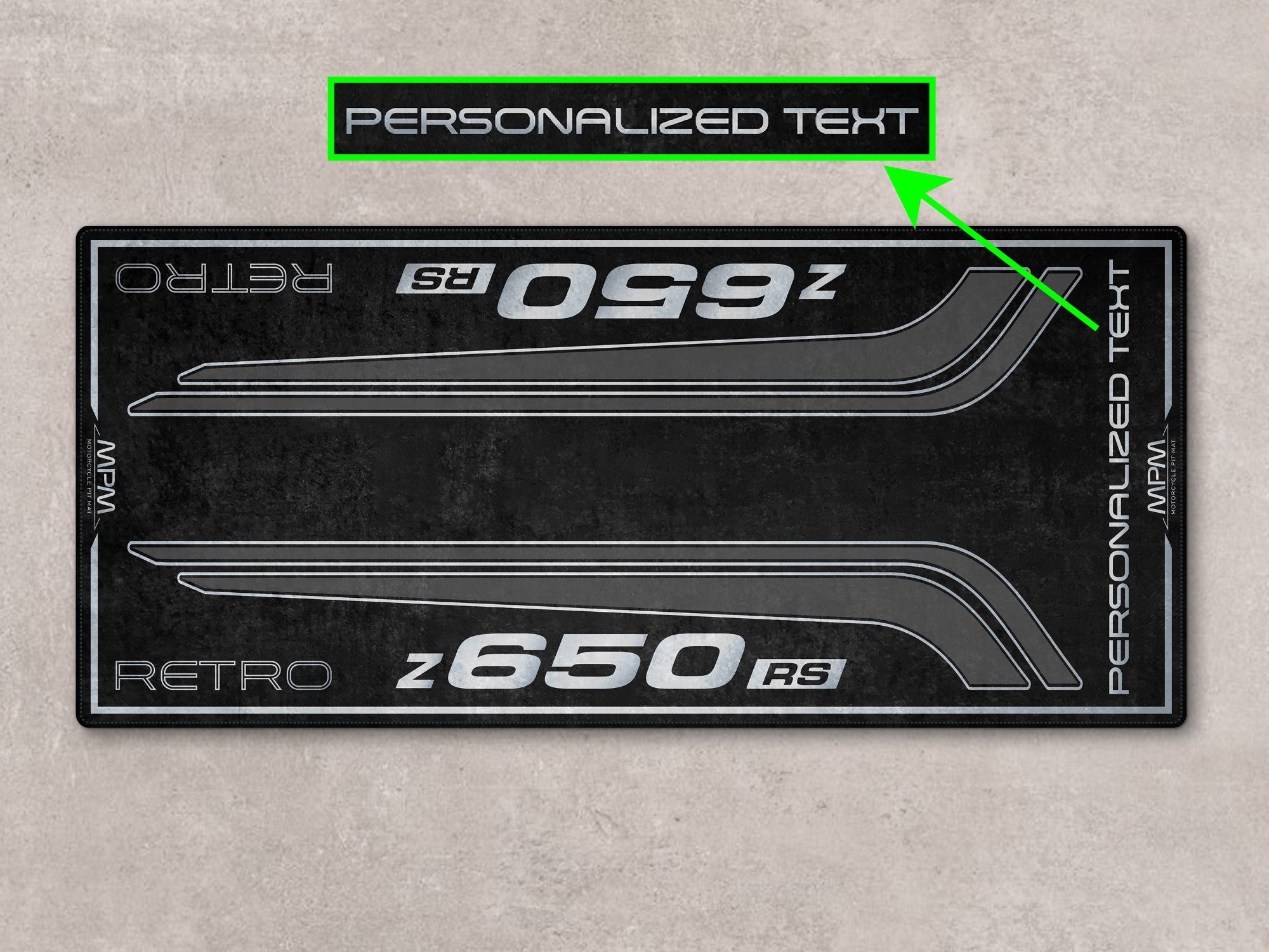 MPM Motorcycle Mat for Kawasaki Z650 RS - MM7414