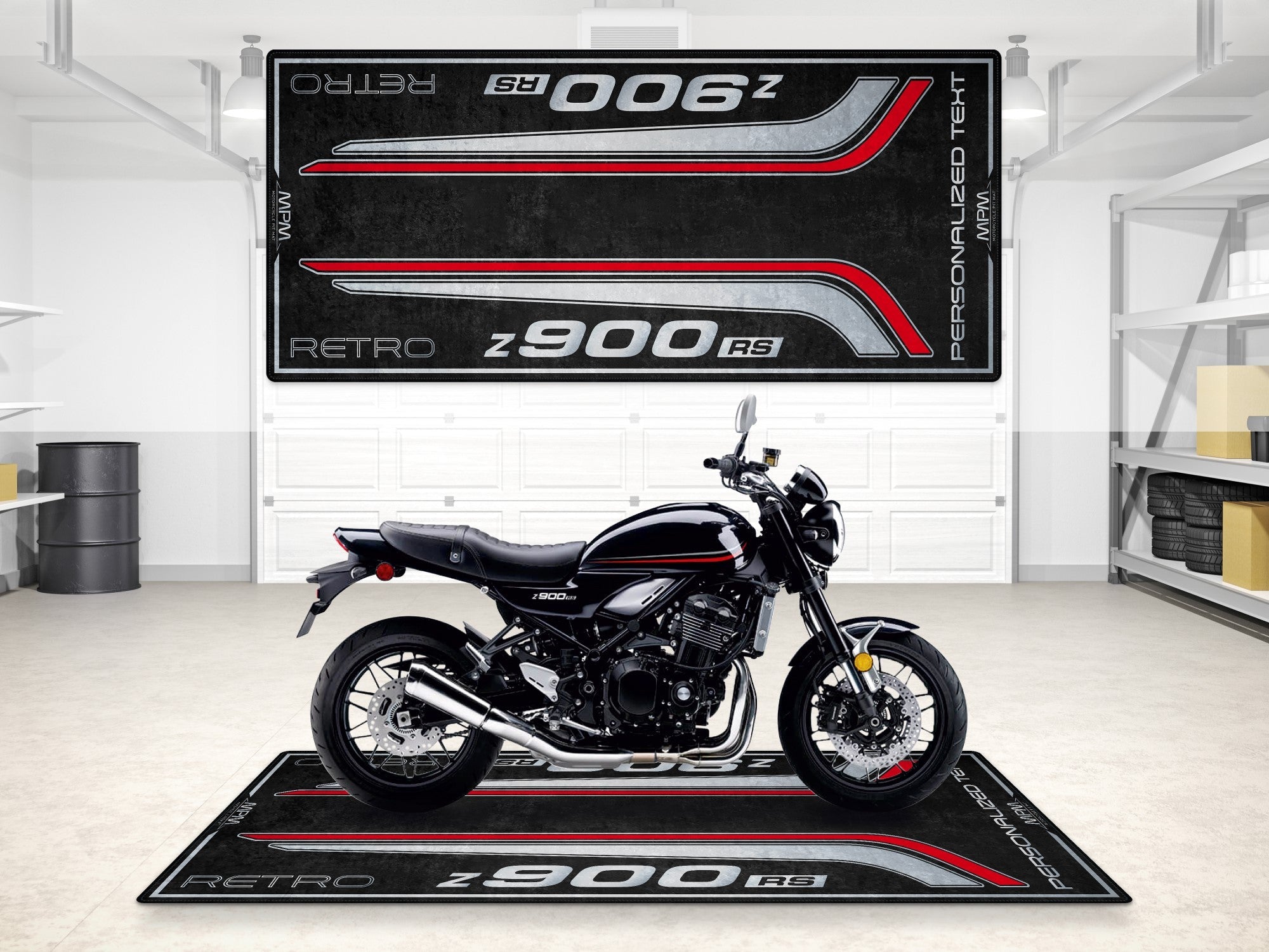 MPM Motorcycle Mat for Kawasaki Z900 RS - MM7415