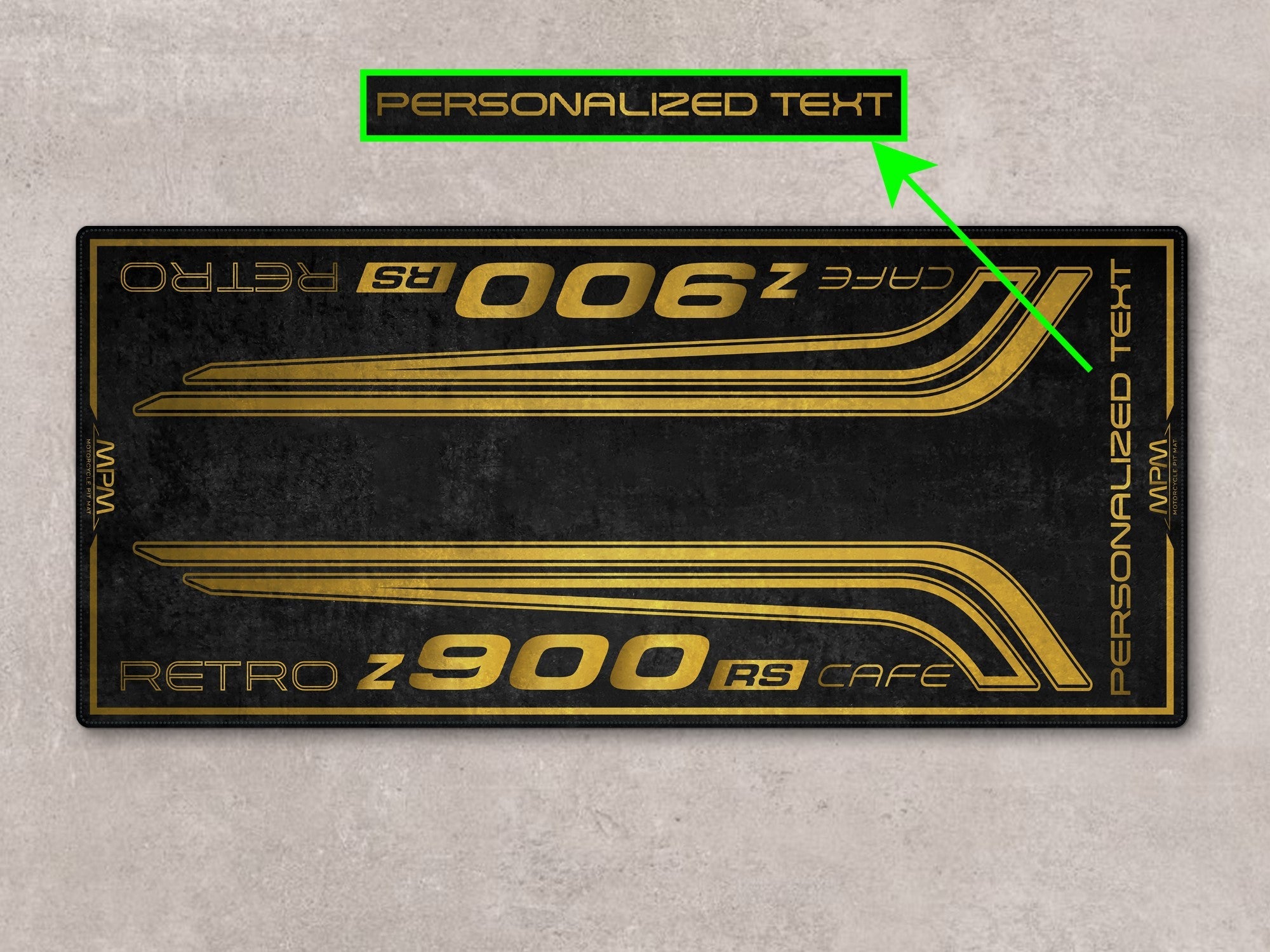 MPM Motorcycle Mat for Kawasaki Z900 RS Cafe - MM7416