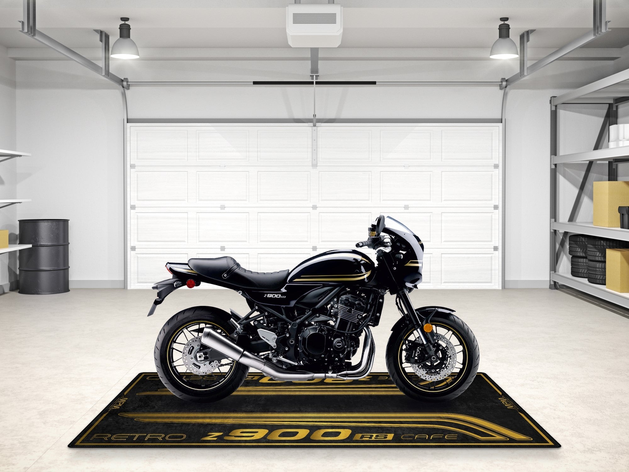 MPM Motorcycle Mat for Kawasaki Z900 RS Cafe - MM7416