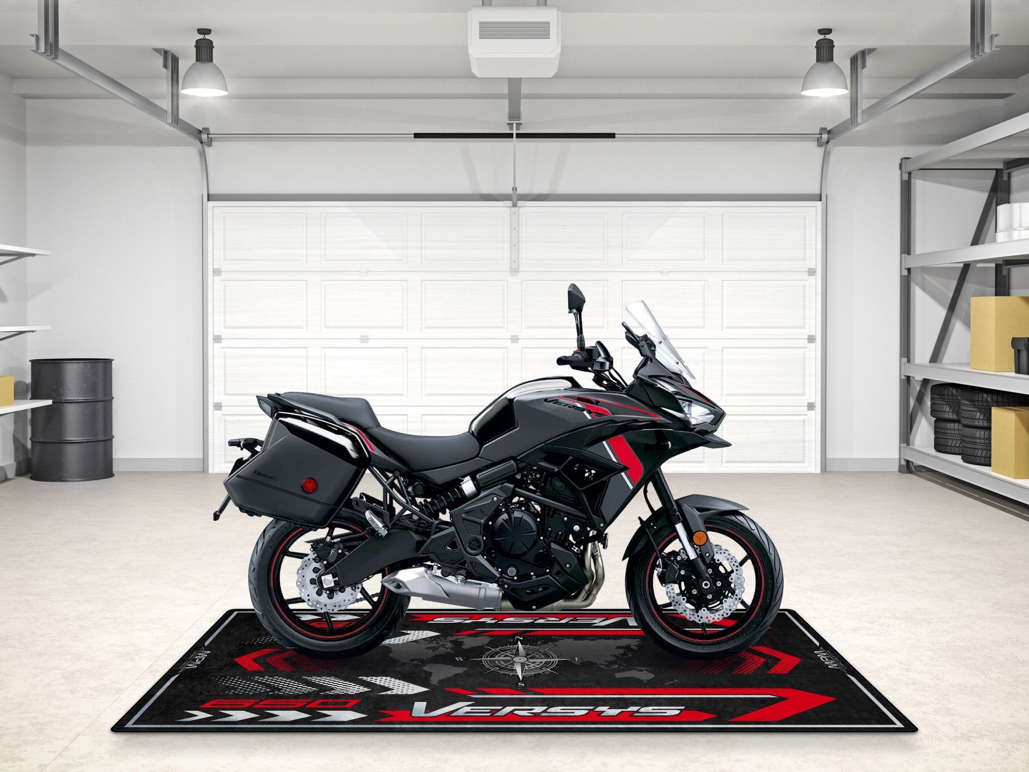 MPM Motorcycle Mat for Kawasaki Versys 650 LT - MM7420