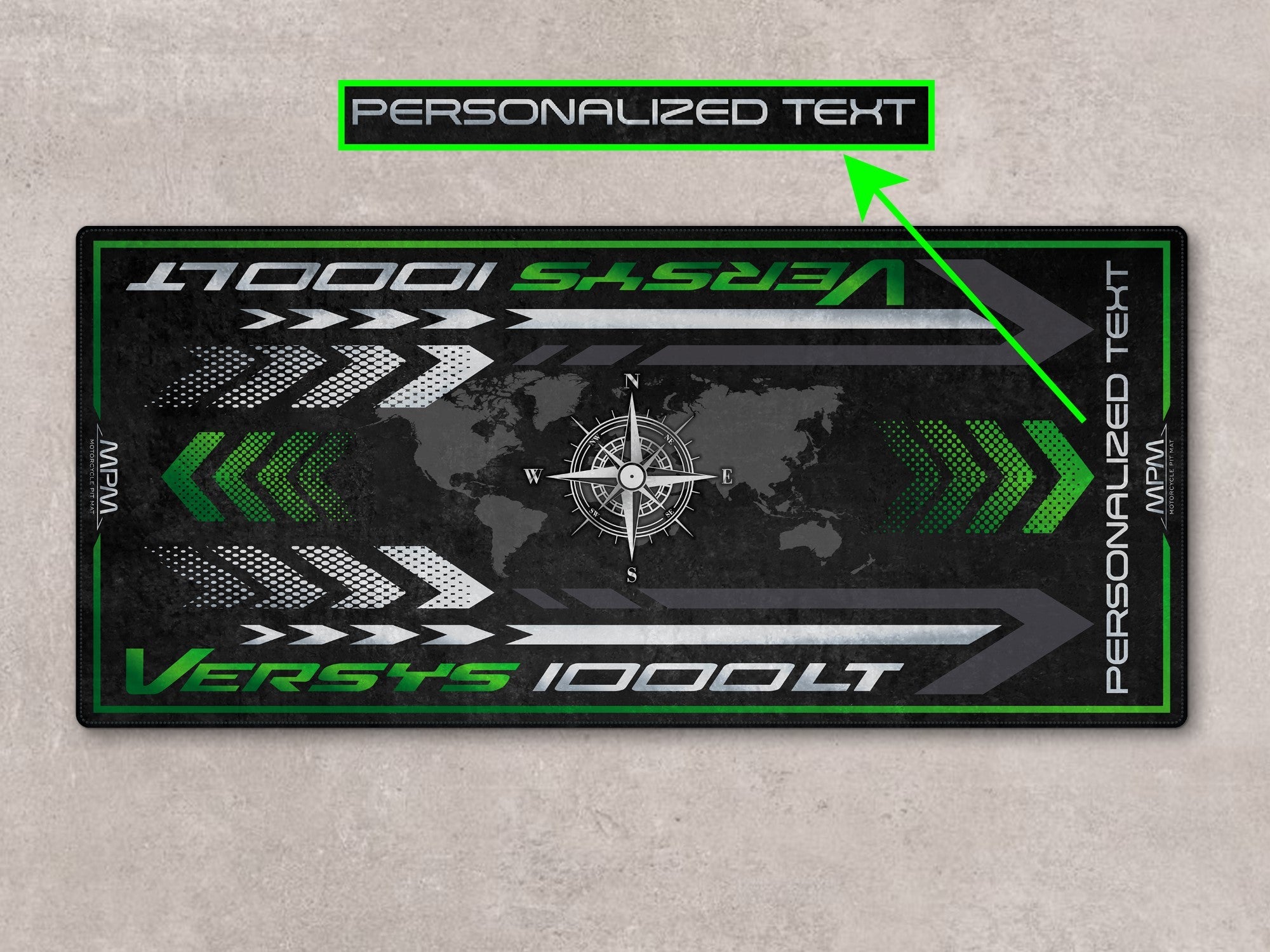 MPM Motorcycle Mat for Kawasaki Versys 1000 SE LT+ - MM7421