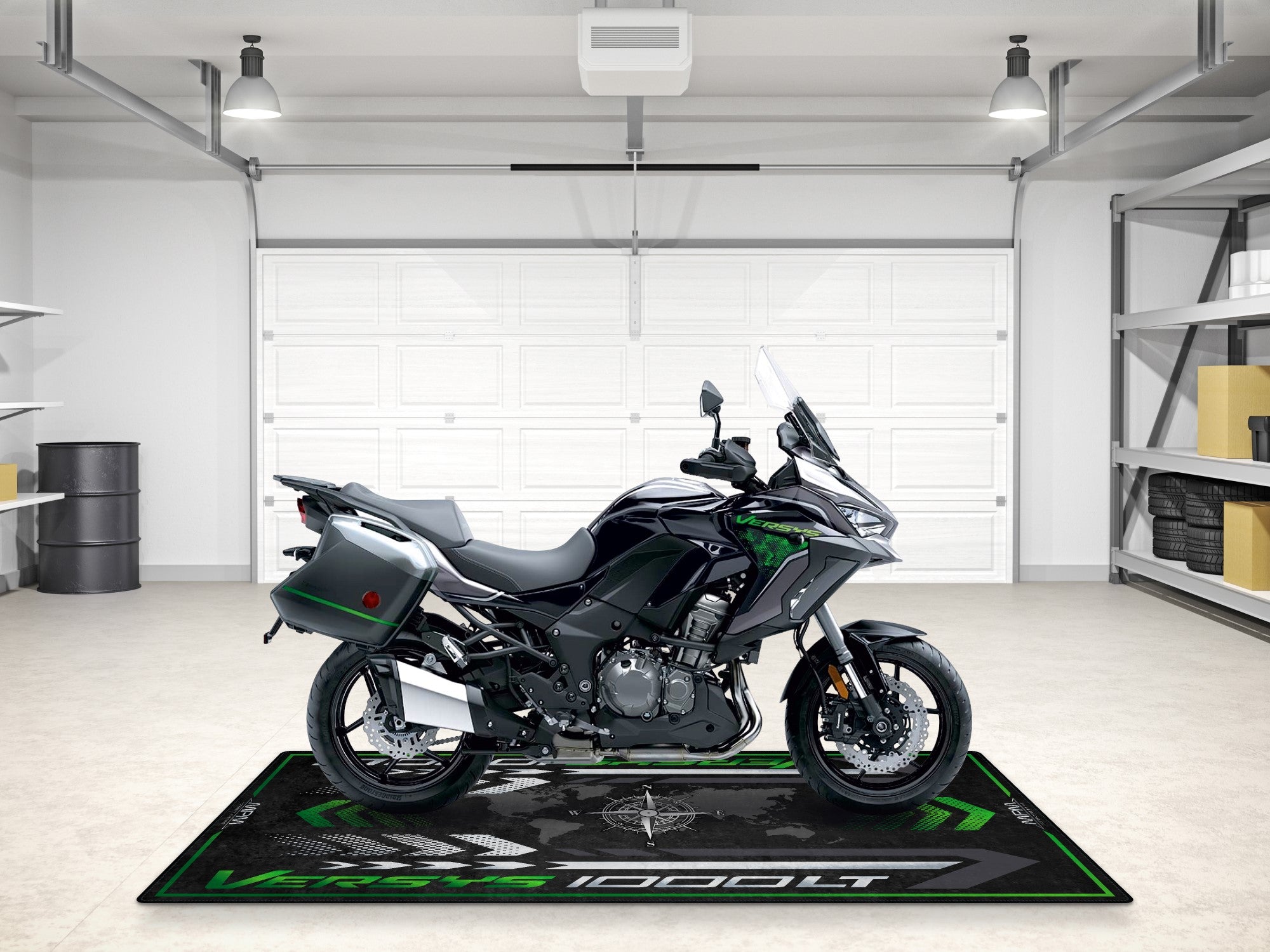 MPM Motorcycle Mat for Kawasaki Versys 1000 SE LT+ - MM7421