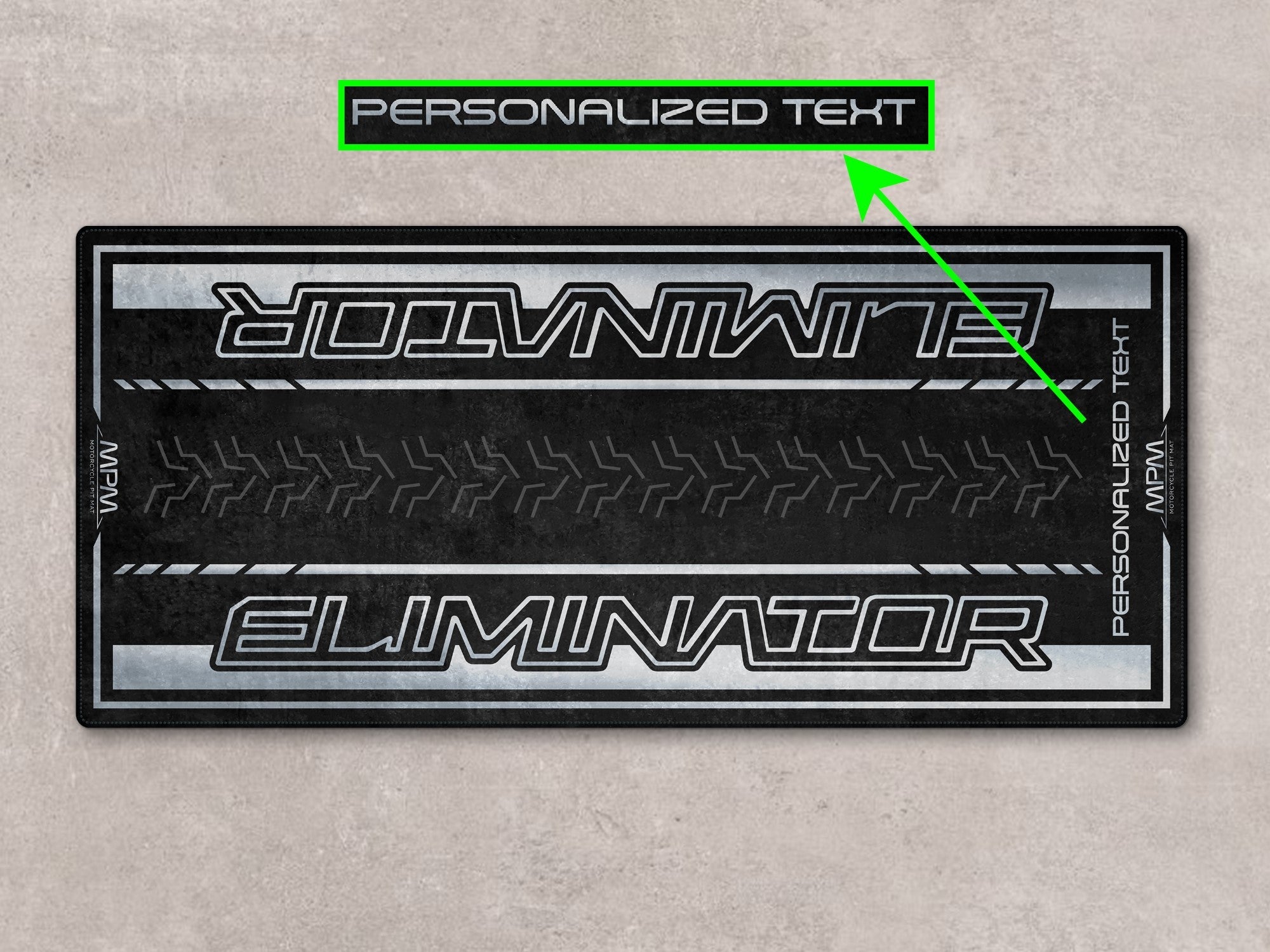 MPM Motorcycle Mat for Kawasaki Eliminator - MM7422