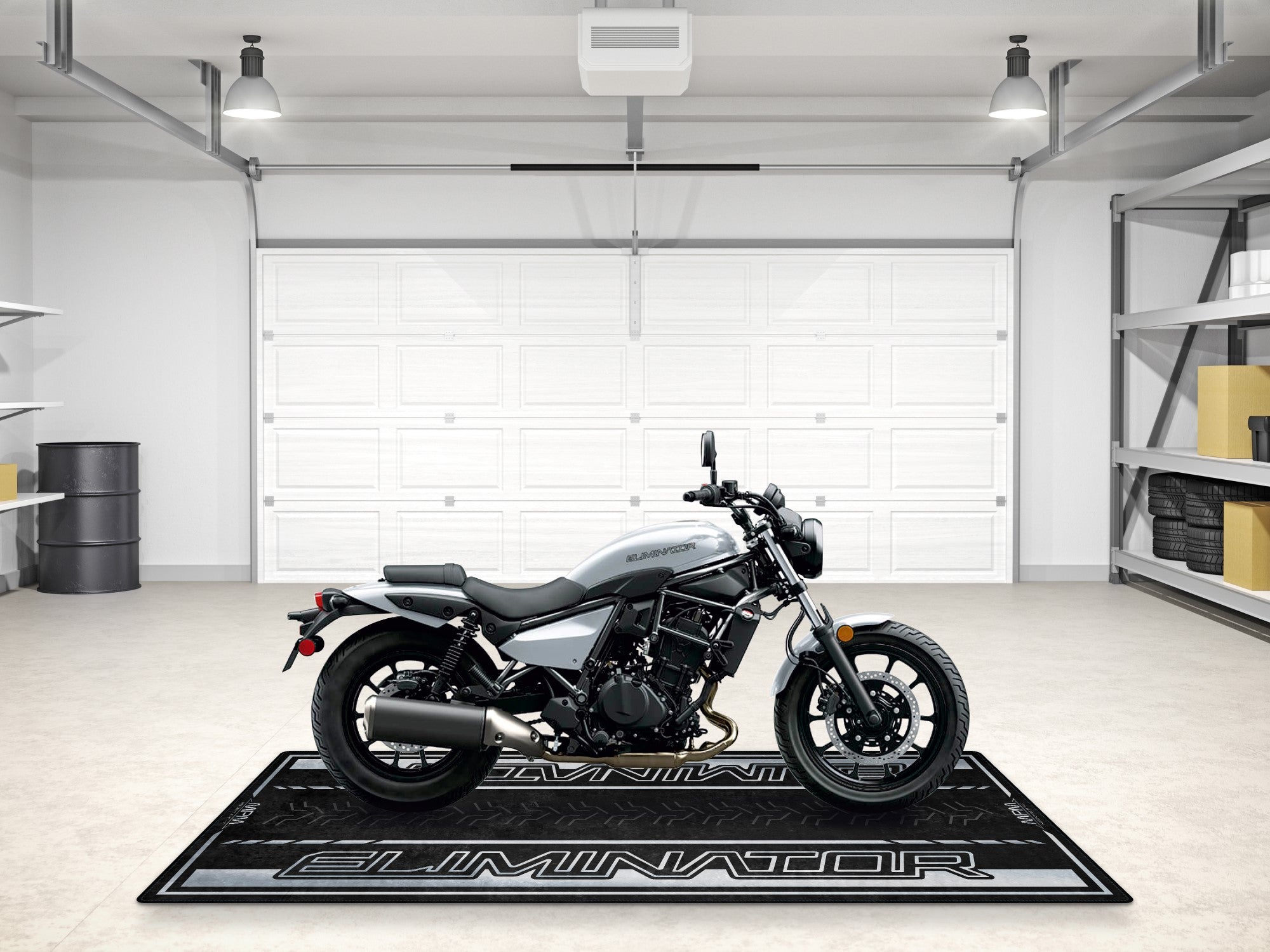 MPM Motorcycle Mat for Kawasaki Eliminator - MM7422