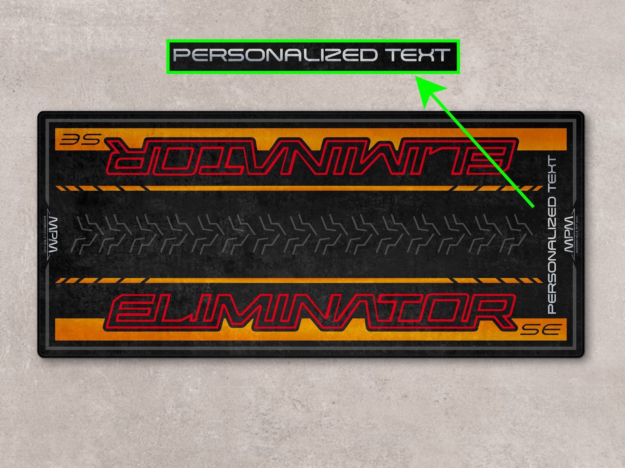 MPM Motorcycle Mat for Kawasaki Eliminator SE - MM7423