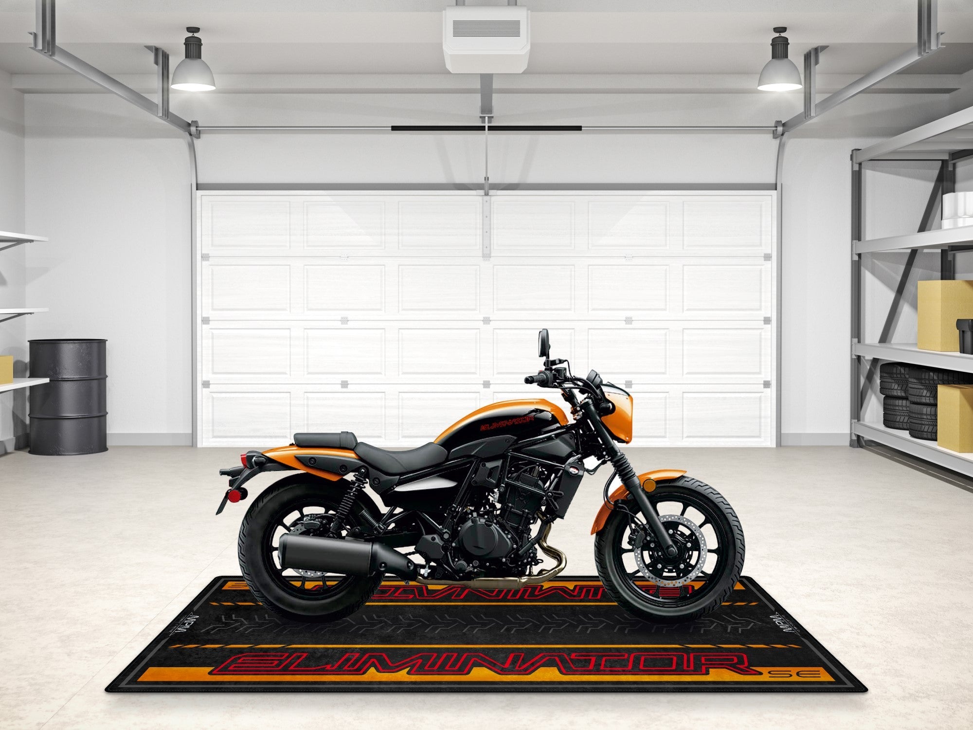 MPM Motorcycle Mat for Kawasaki Eliminator SE - MM7423