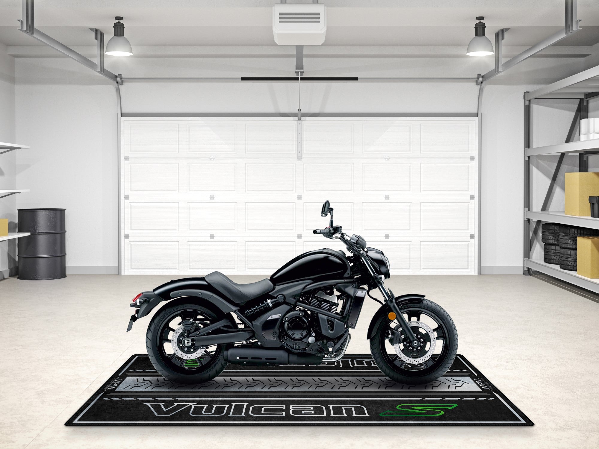 MPM Motorcycle Mat for Kawasaki Vulcan S - MM7424