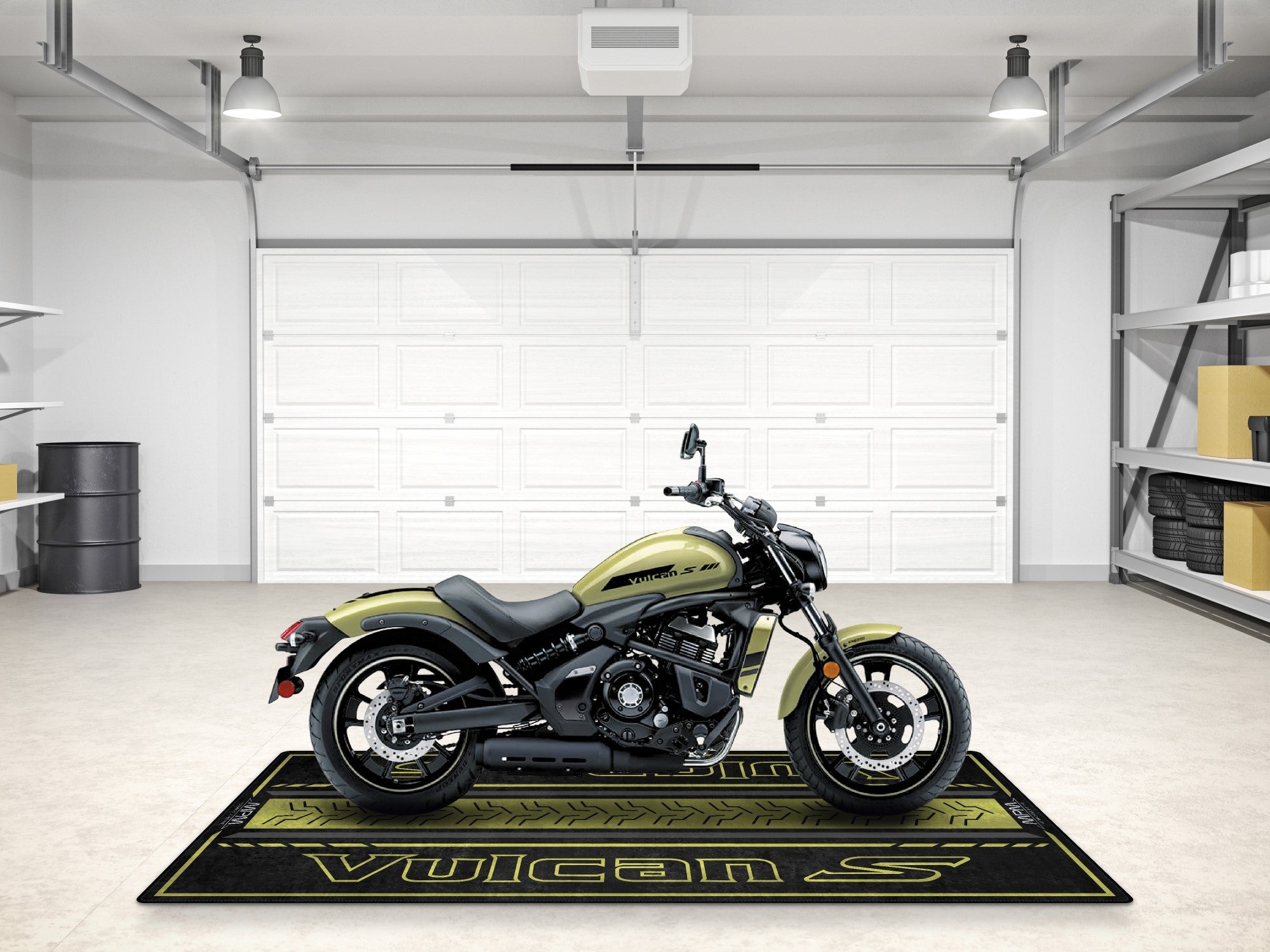 MPM Motorcycle Mat for Kawasaki Vulcan S - MM7424