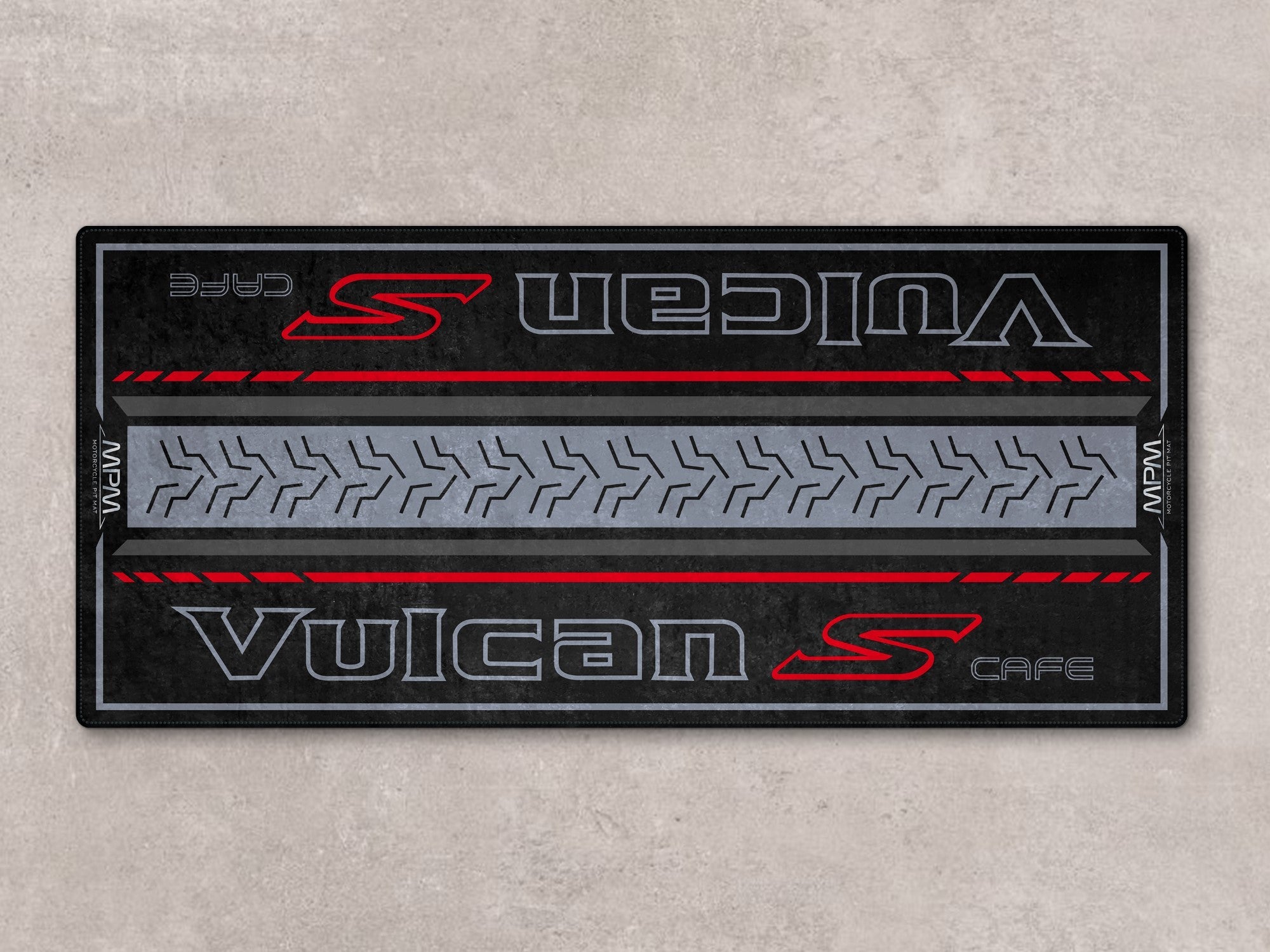 MPM Motorcycle Mat for Kawasaki Vulcan S Cafe - MM7425