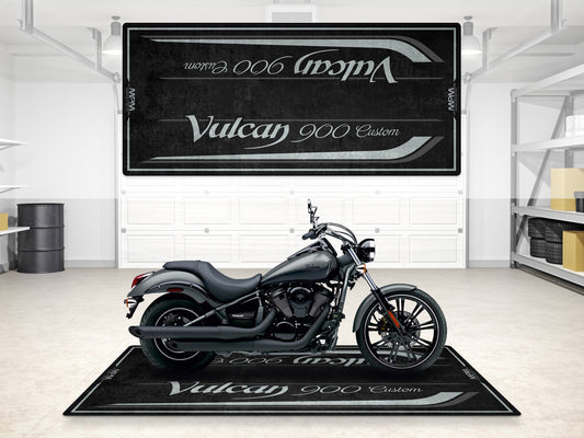 MPM Motorcycle Mat for Kawasaki Vulcan 900 Custom - MM7427