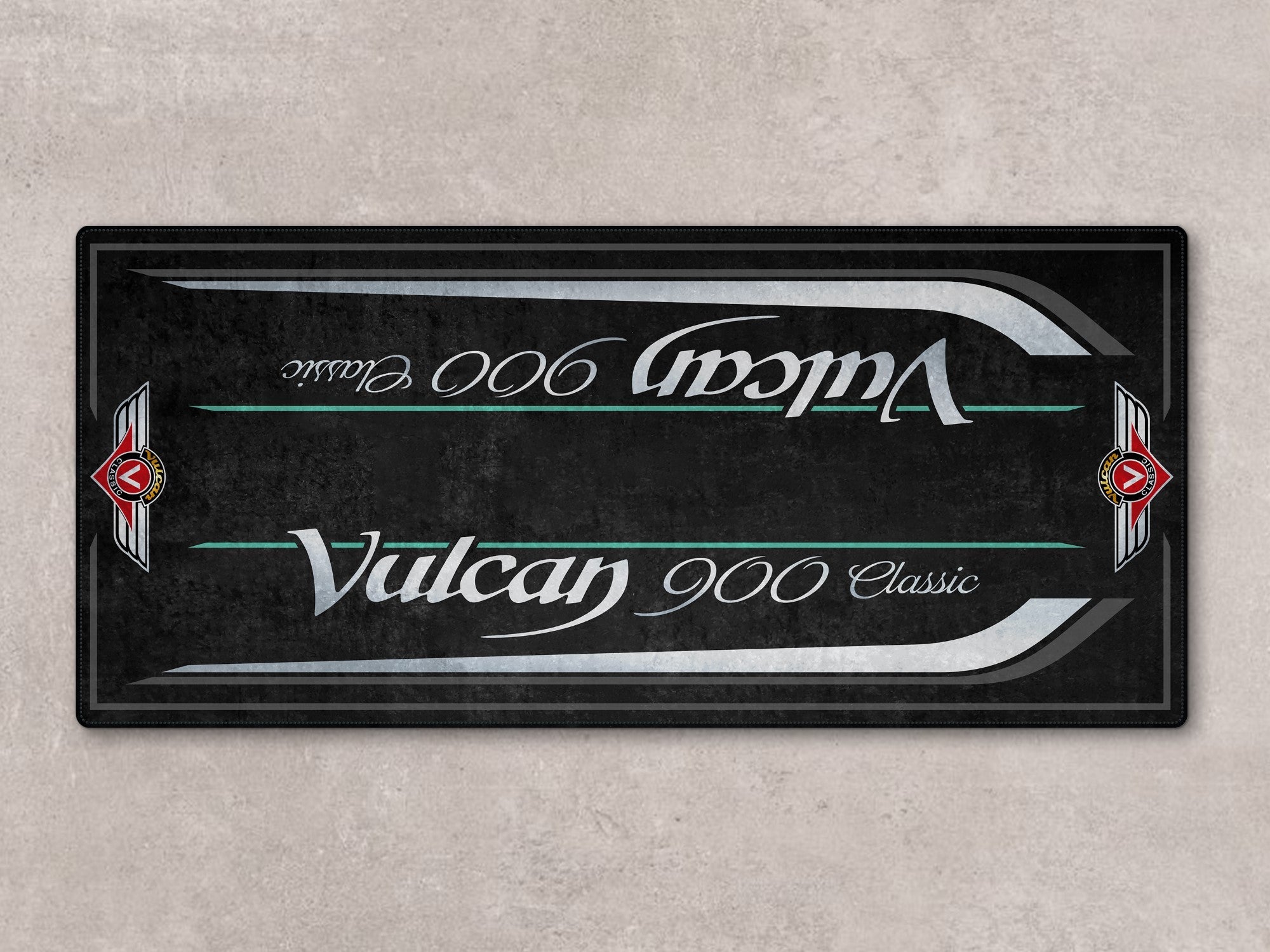 MPM Motorcycle Mat for Kawasaki Vulcan 900 Classic LT - MM7428