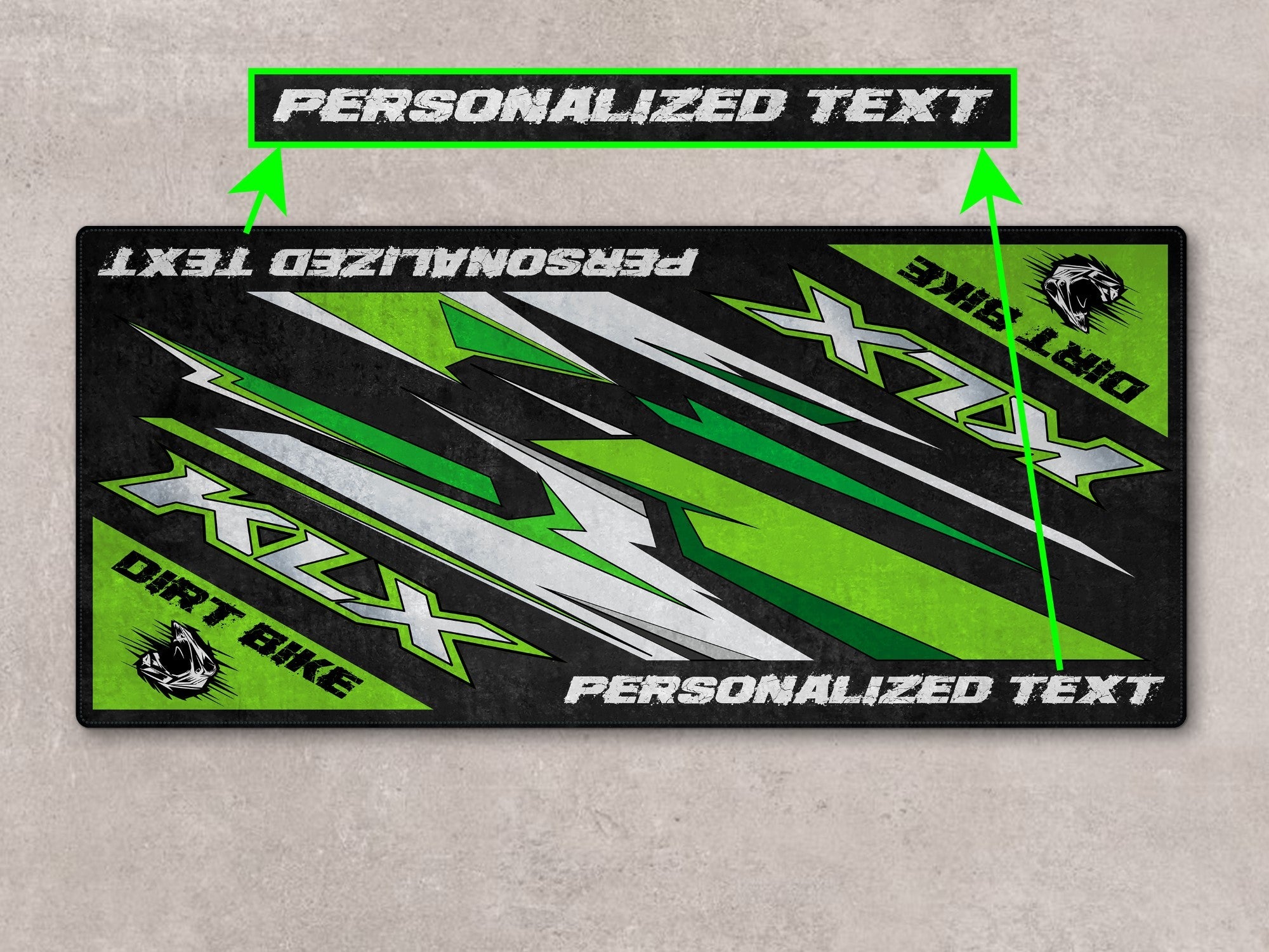 MPM Motorcycle Mat for Kawasaki KLX - MM7432